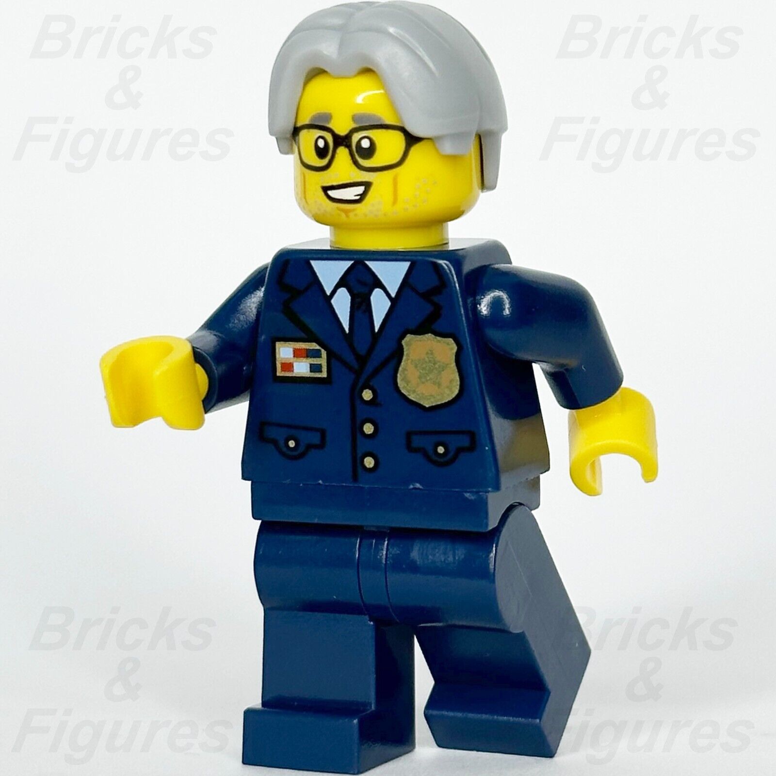 LEGO City Police Chief Wheeler Minifigure Town Police 60246 60316 cty1