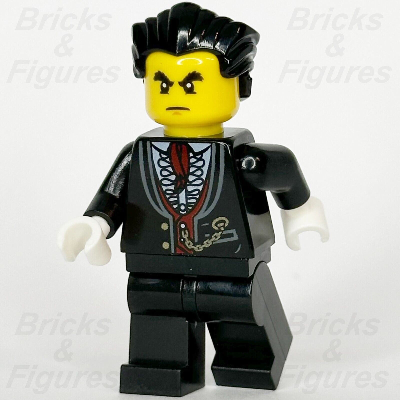 LEGO Holiday & Event Vampire Minifigure Halloween Yellow Head 40260 hol095 - Bricks & Figures