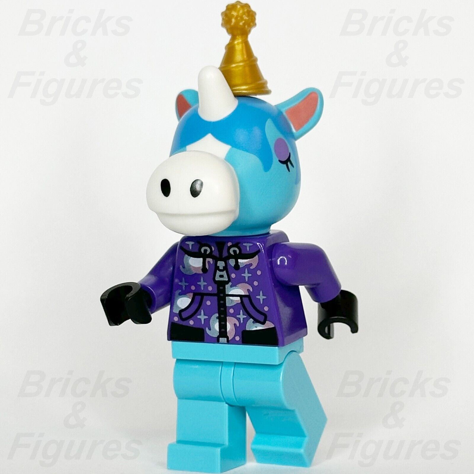 LEGO Animal Crossing Julian Minifigure Unicorn Horse Minifig 77046 ani008 - Bricks & Figures