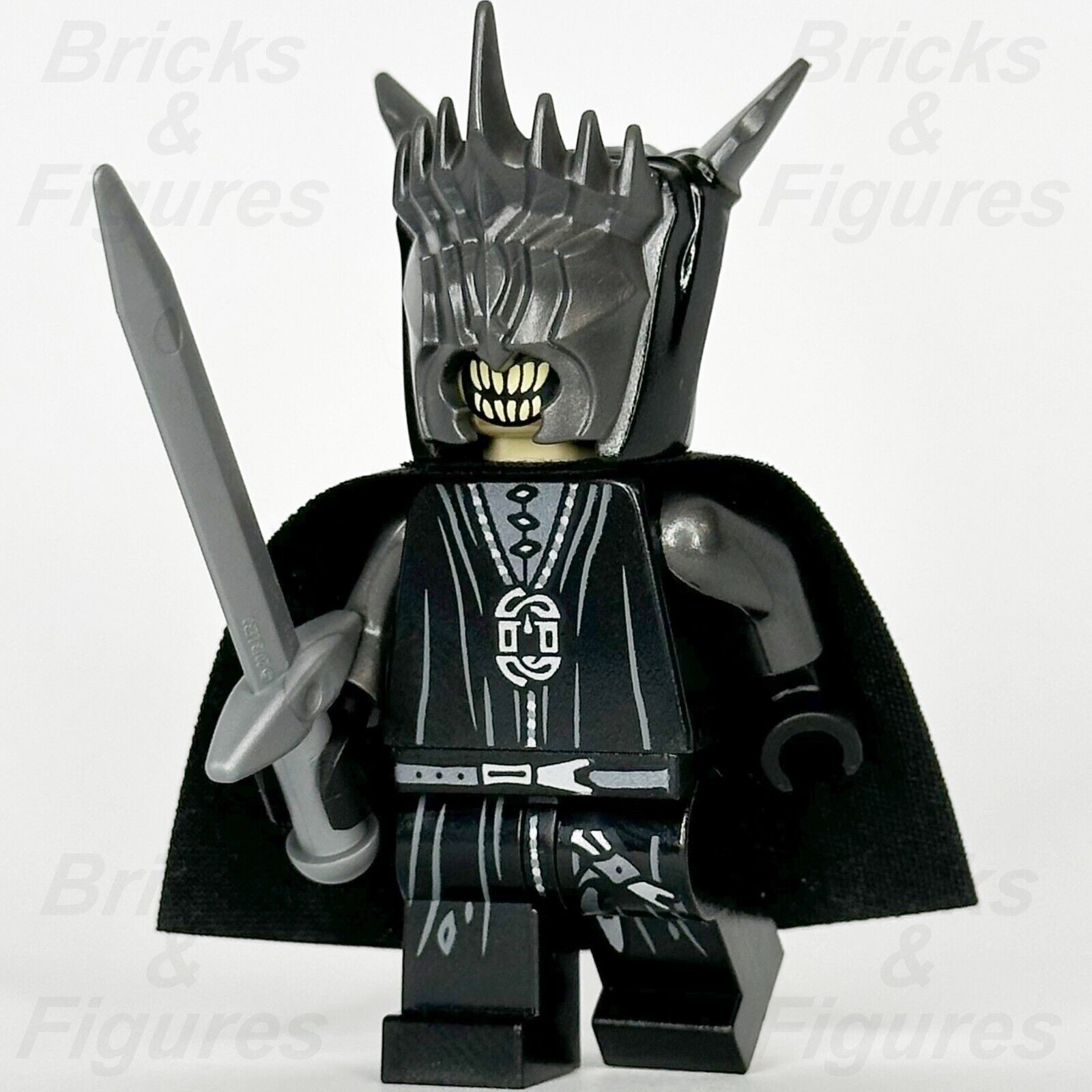 LEGO The Lord of the Rings Mouth of Sauron Minifigure with Sword 10333 lor140 - Bricks & Figures