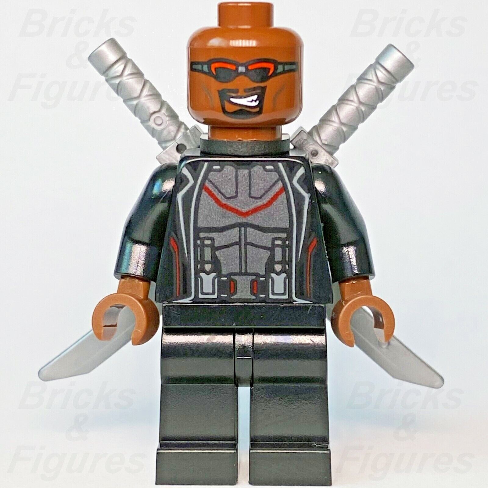 LEGO Super Heroes Blade Minifigure Vampire Hunter Spider-Man Marvel 76178 sh0713 - Bricks & Figures