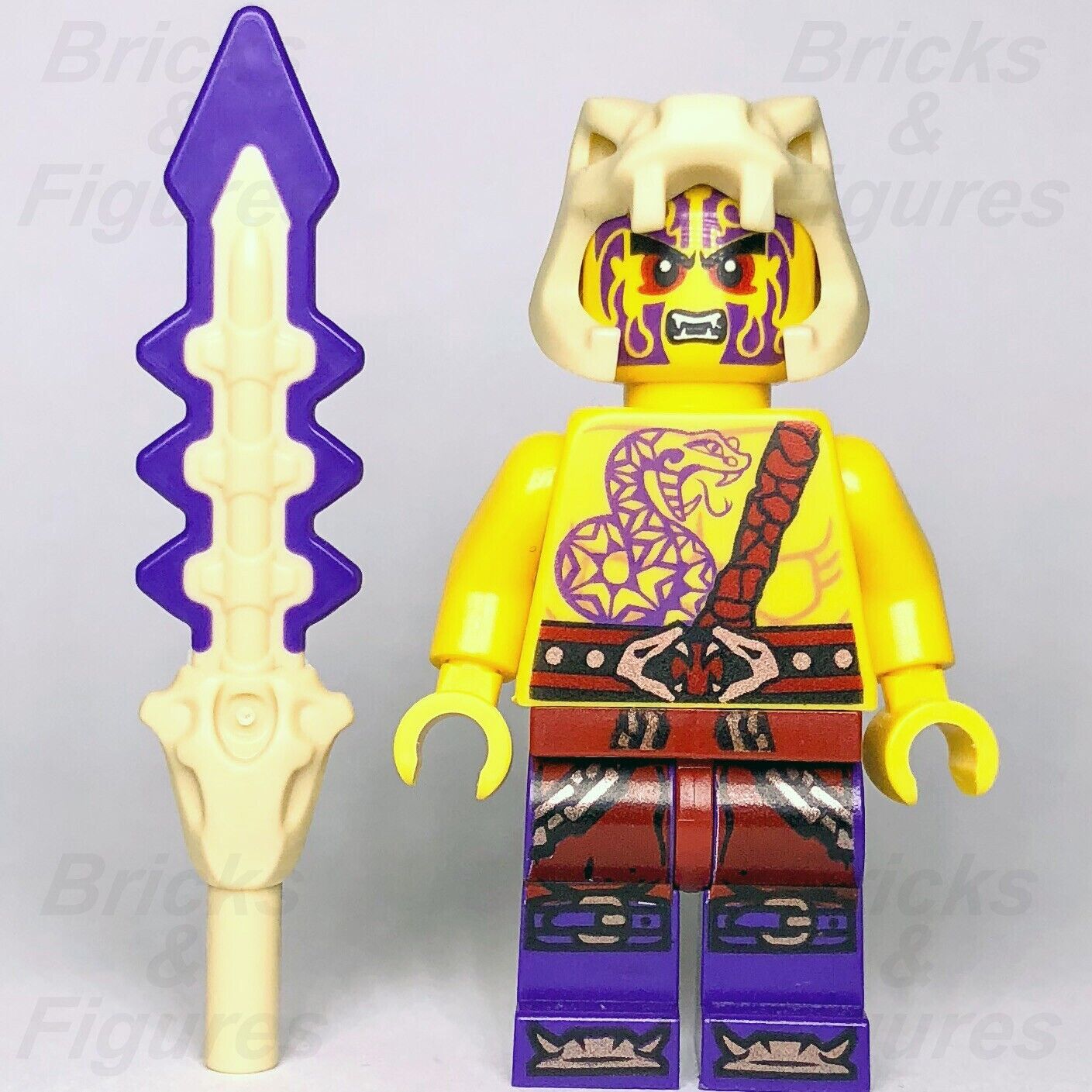 LEGO Ninjago Chope Minifigure Tournament of Elements Anacondrai 70754 njo138 - Bricks & Figures