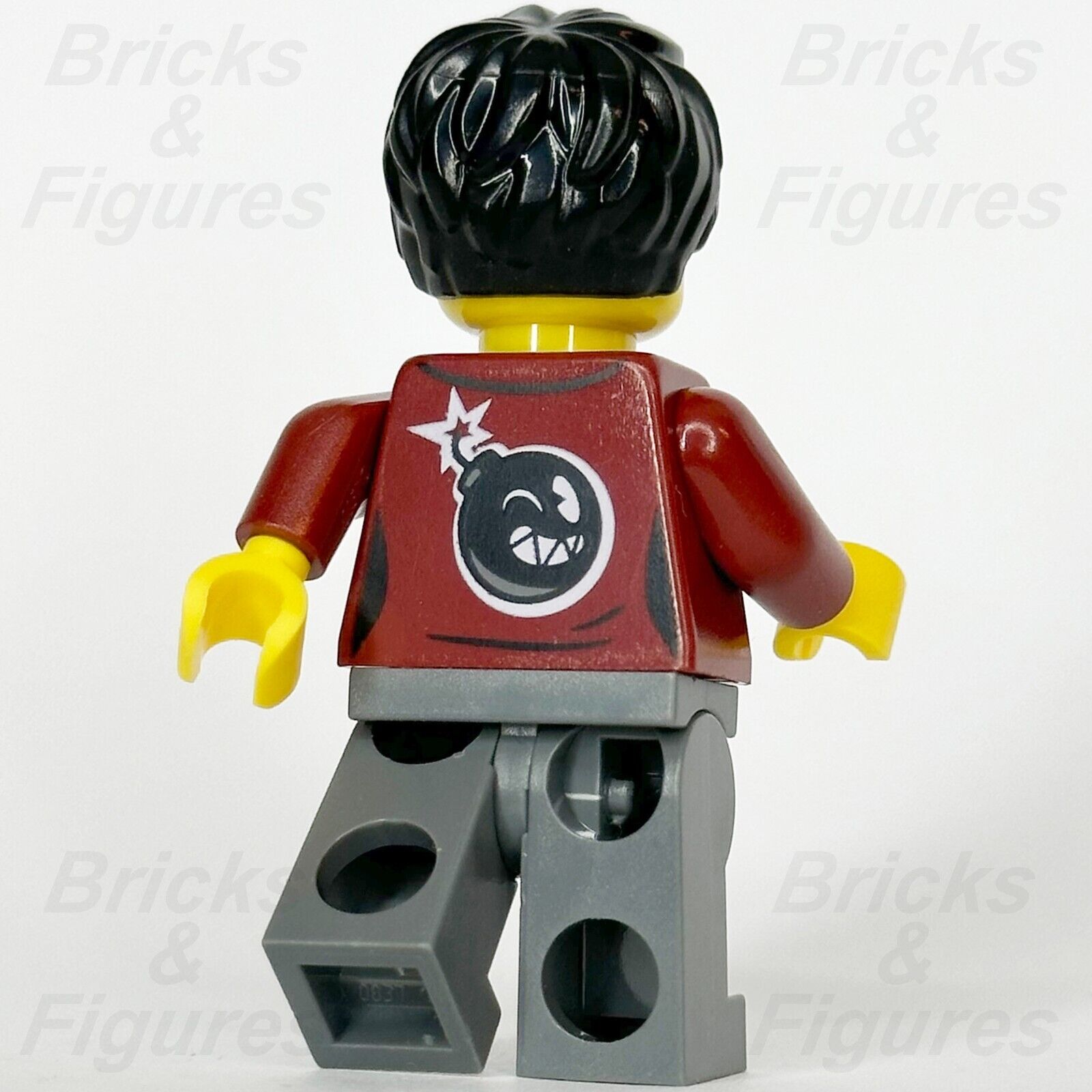 LEGO City Daisy Kaboom Minifigure Police Crook Town 60268 60246 cty1123 Minifig - Bricks & Figures