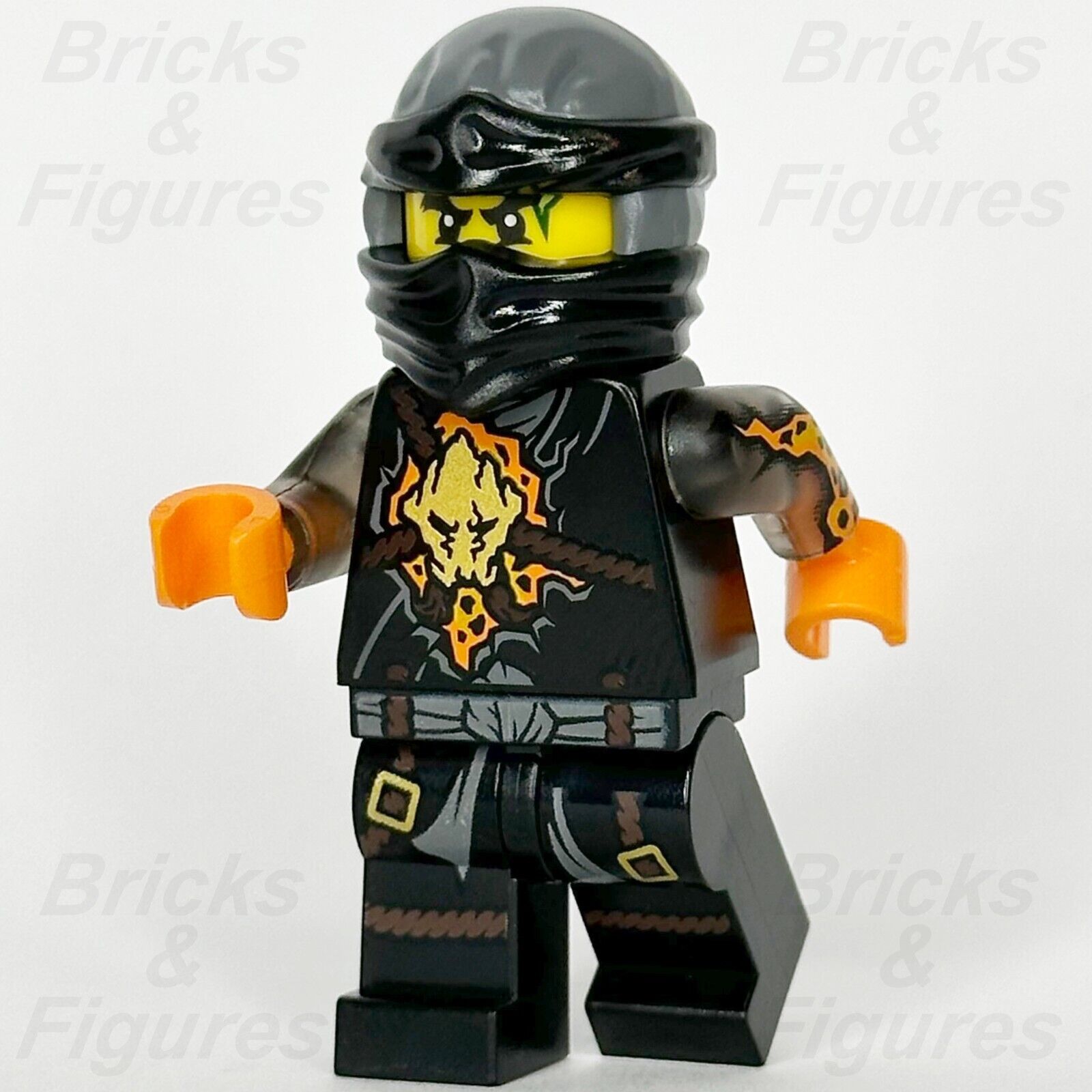 LEGO Ninjago Cole RX Minifigure Day of the Departed Earth Ninja 70595 njo262 - Bricks & Figures