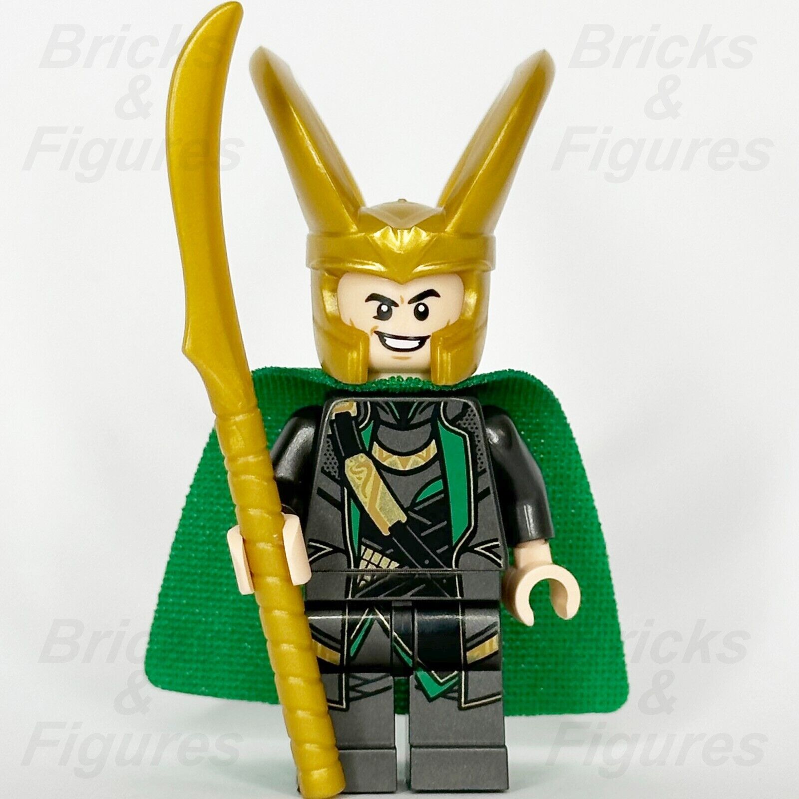 LEGO Super Heroes Loki Minifigure Avengers Marvel Odinson 76248 76269 sh0860 - Bricks & Figures