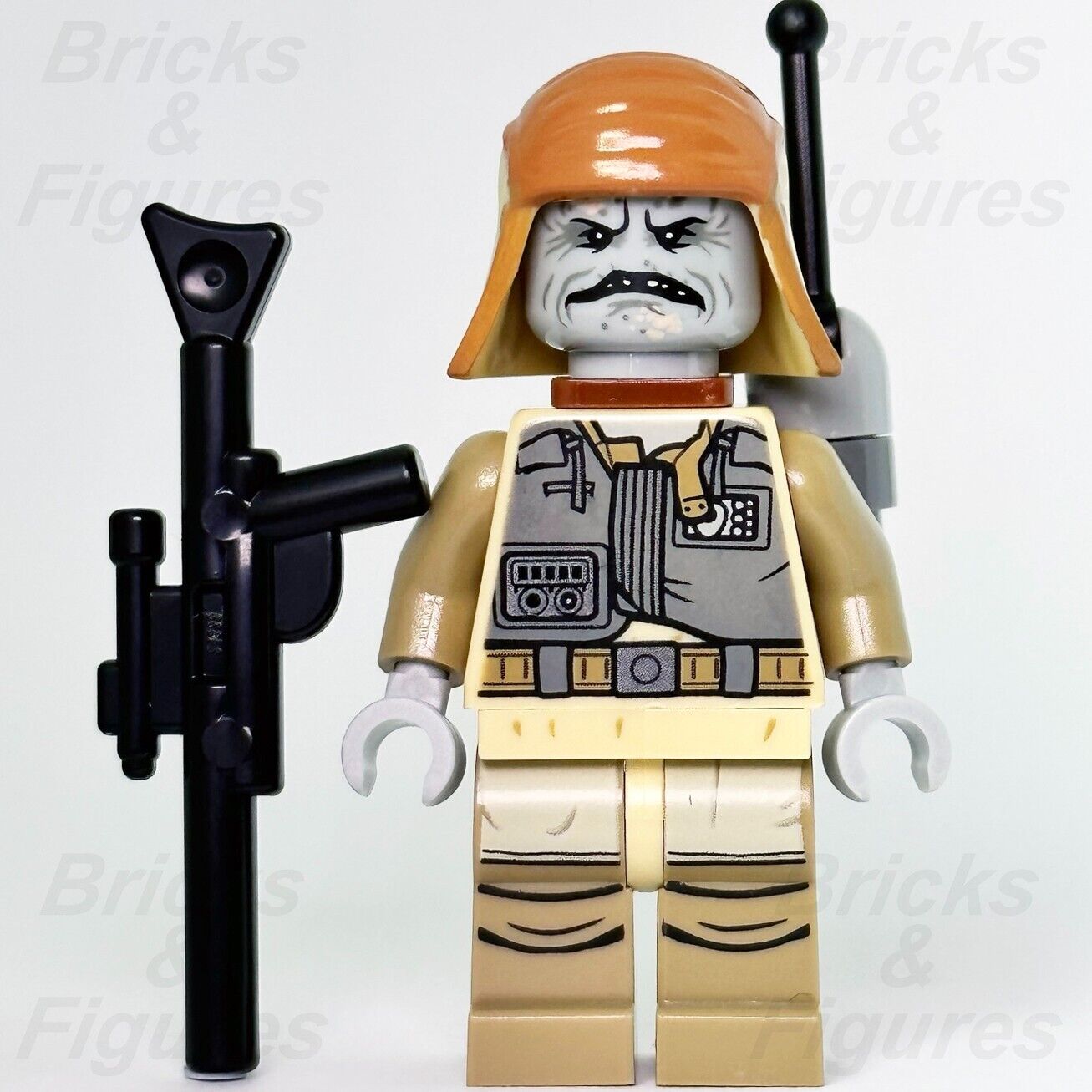 LEGO Star Wars Pao Minifigure Rogue One Rebel 75156 sw0798 No Backpack Sticker