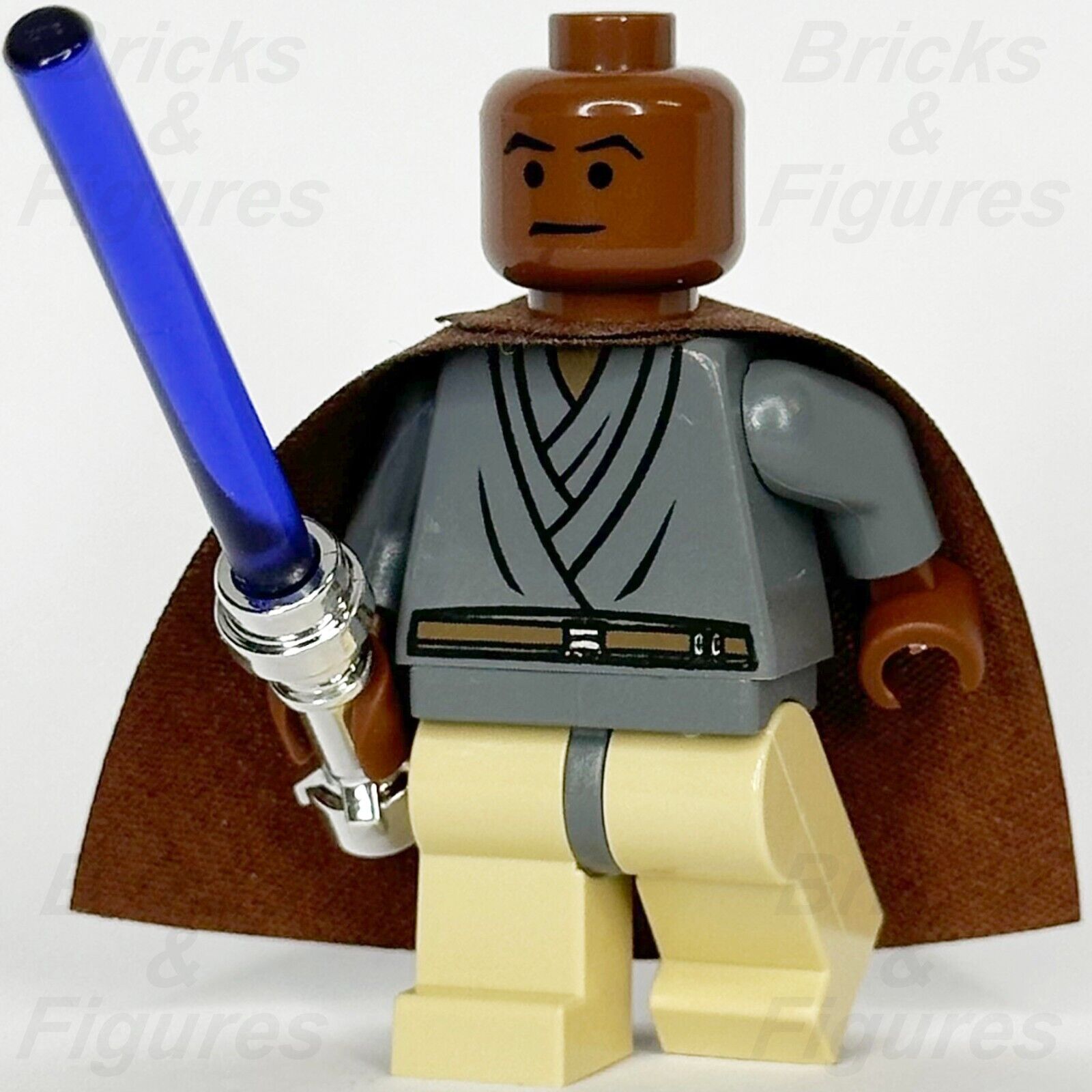 Handcrafted MOC shops Masterpiece Collection Master Windu Custom Minifigure Statuette