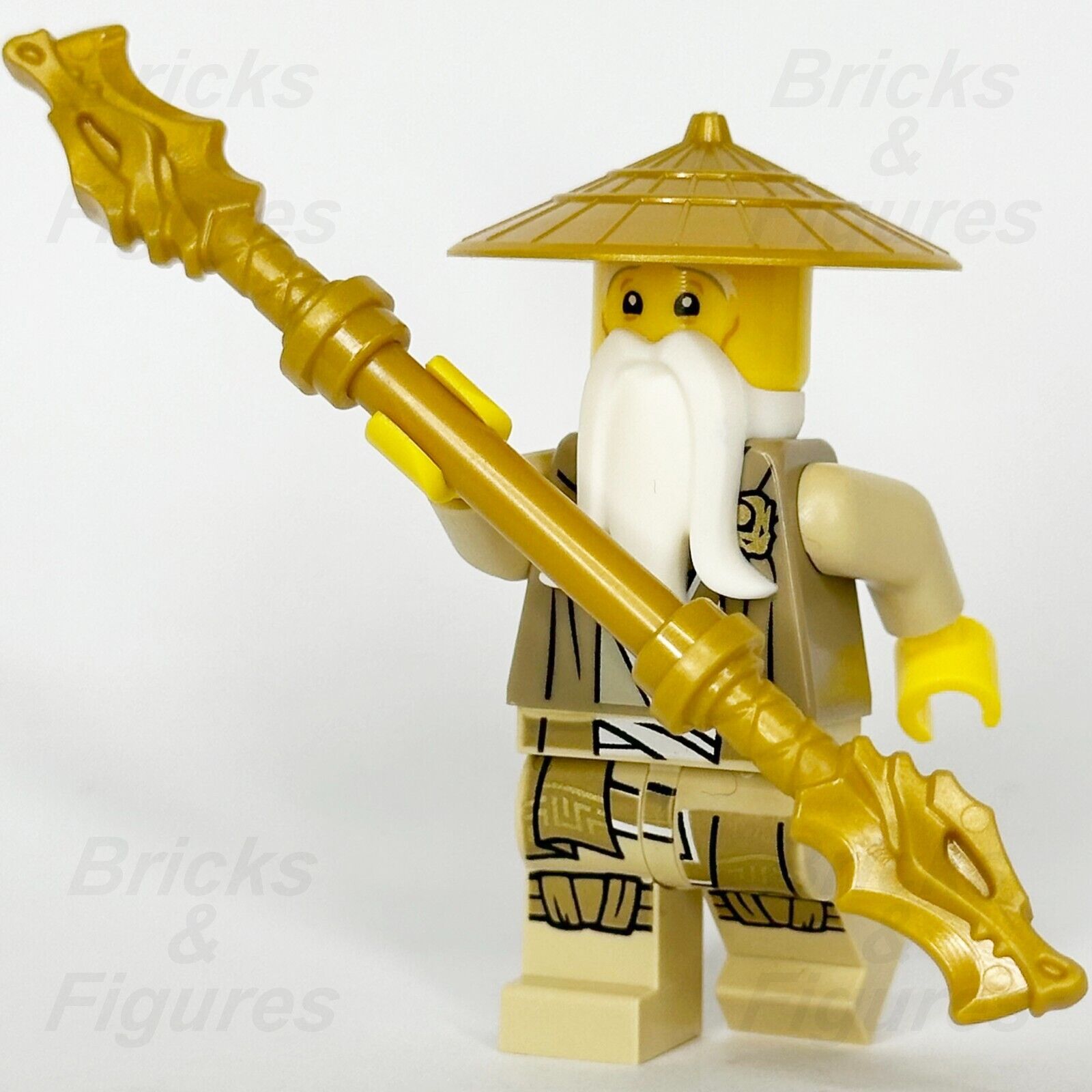 LEGO Ninjago Sensei Wu Minifigure Dragons Rising Season 2 Master Ninja 71819