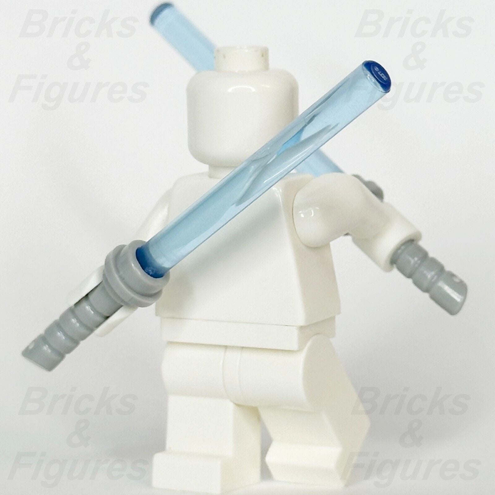 LEGO Star Wars Ahsoka Tano Lightsaber Minifigure Part Curved 75158 61199 x 2 - Bricks & Figures