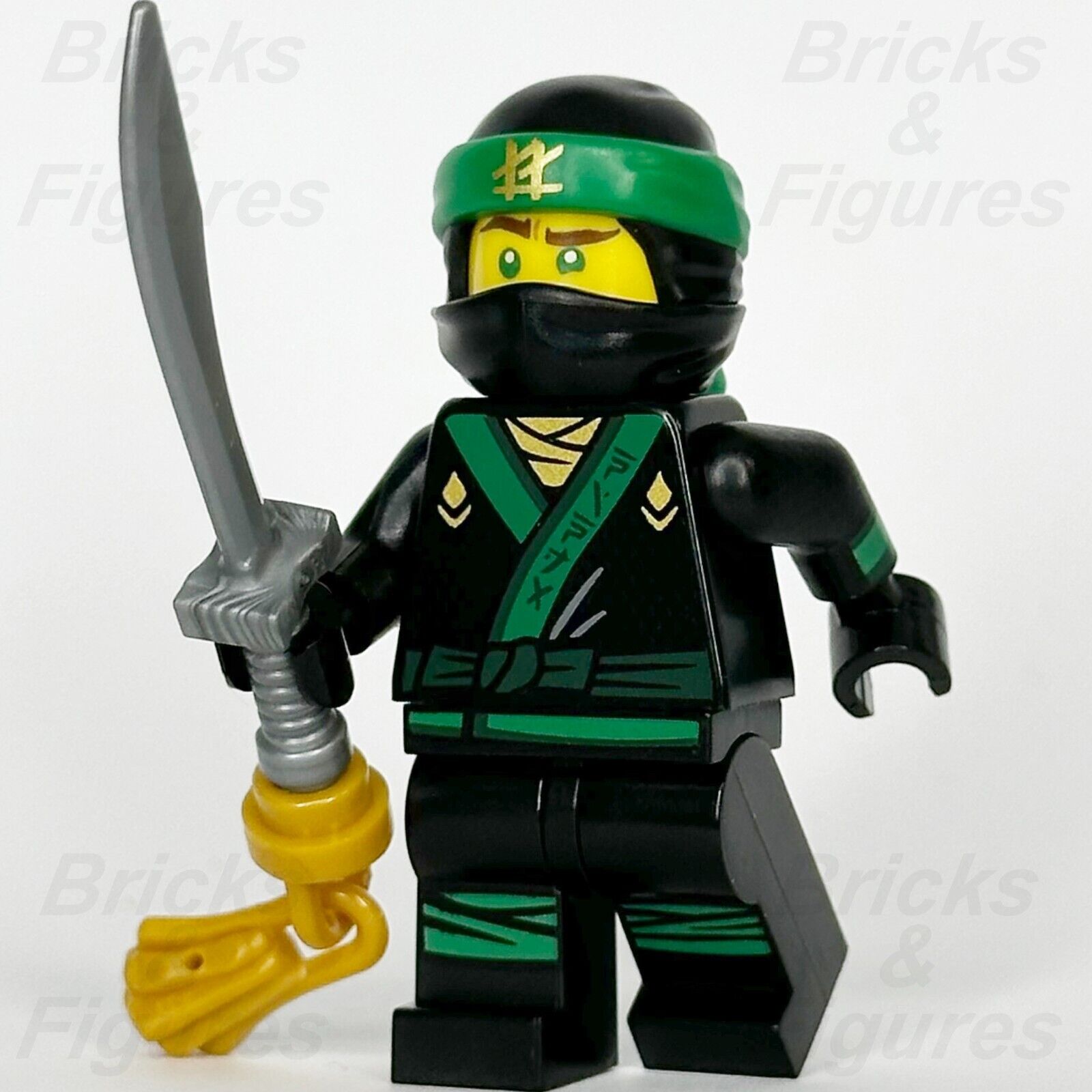 LEGO Ninjago Lloyd Garmadon Minifigure Movie Green Ninja with Sword Only 71019