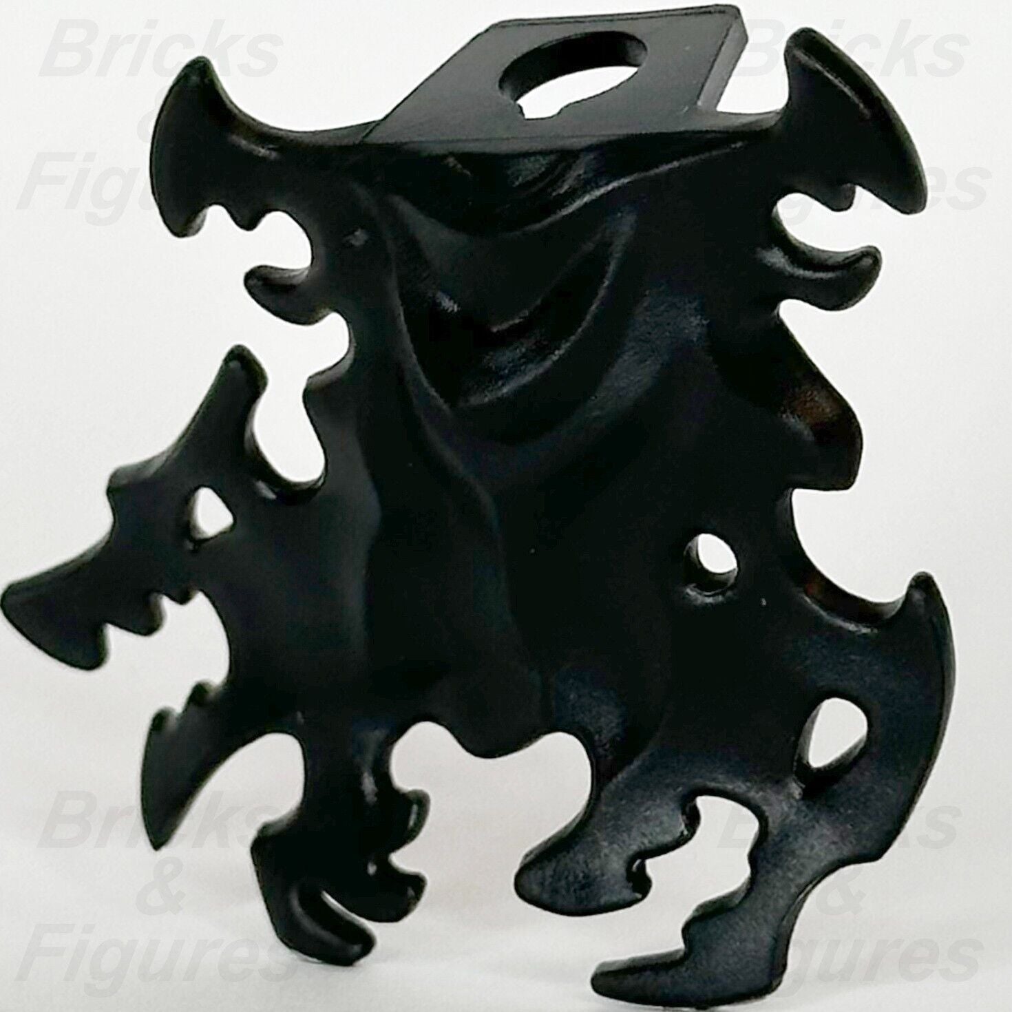 LEGO Dreamzzz Nightmare King Cape Minifigure Part Black Dragon Head 4057 71469 - Bricks & Figures