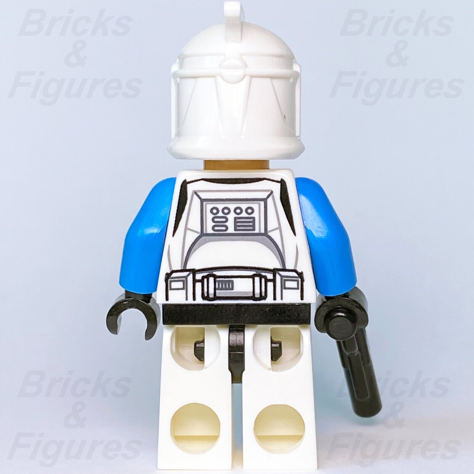 LEGO Star Wars Clone Trooper Lieutenant Minifigure Phase 1 Blue 5001709 sw0502 - Bricks & Figures