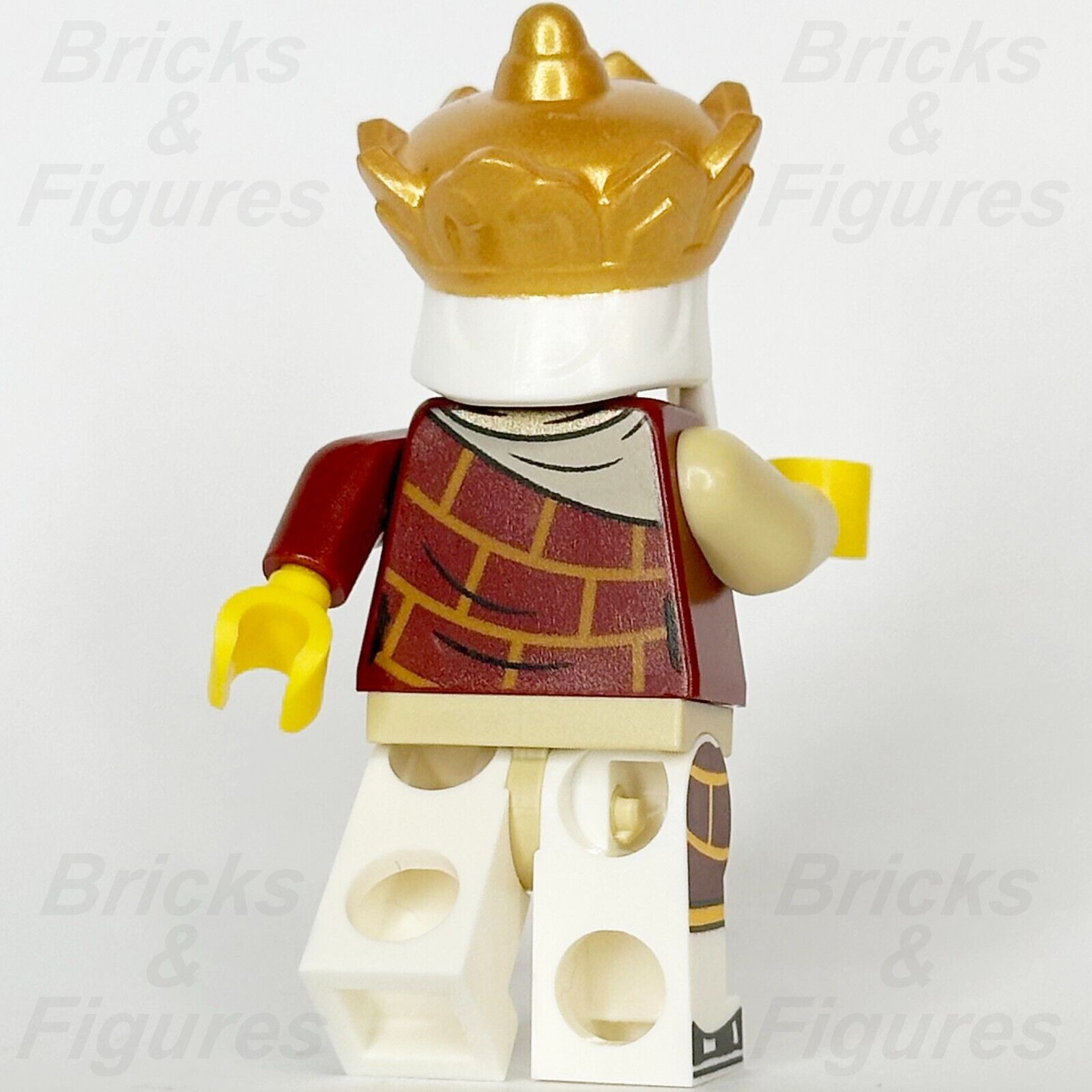 LEGO Monkie Kid Mr. Tang Minifigure Dark Red Robe Gold Headdress 80045 mk120