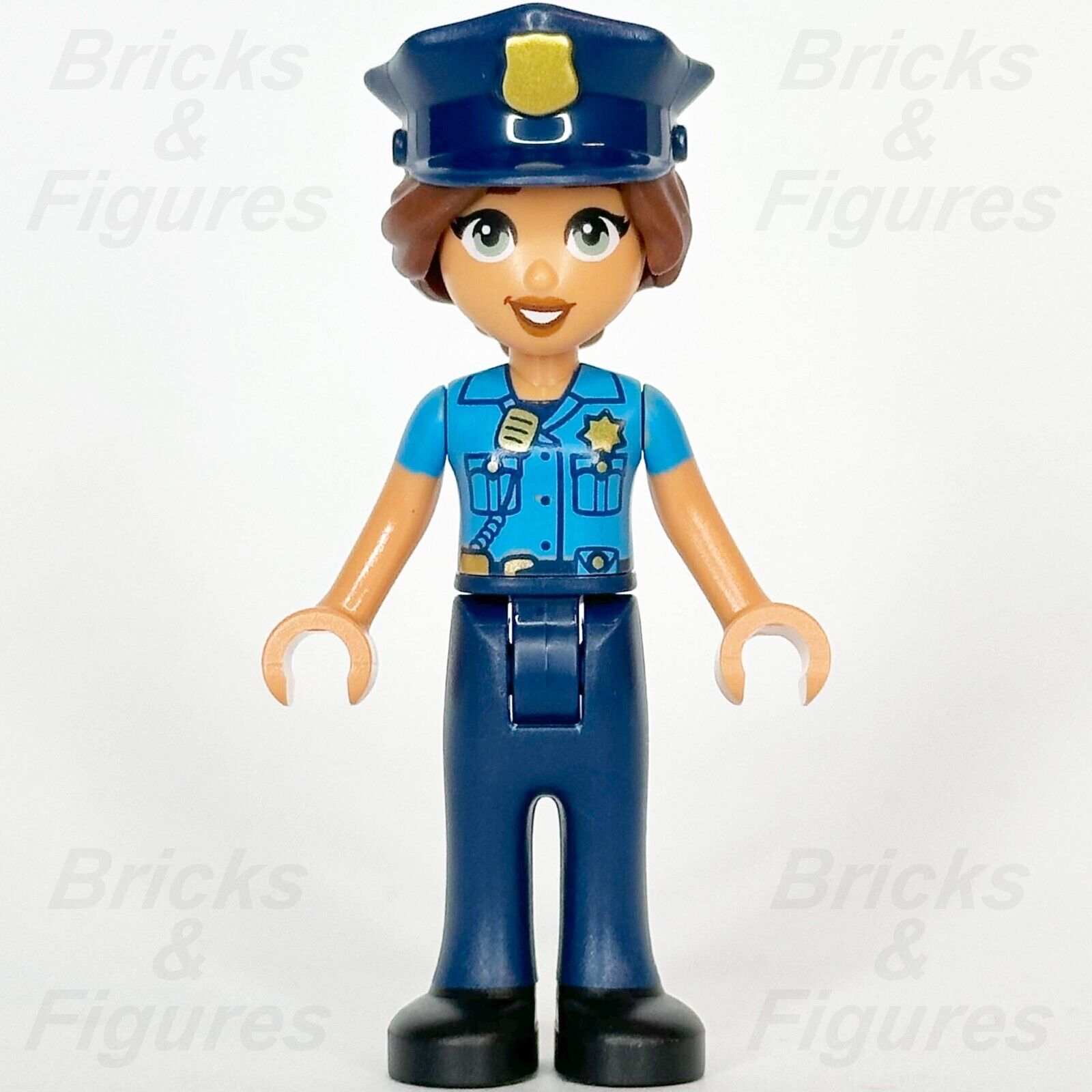 LEGO Friends Isabella Minifigure Police Uniform Outfit Blue Hat 41732 frnd575