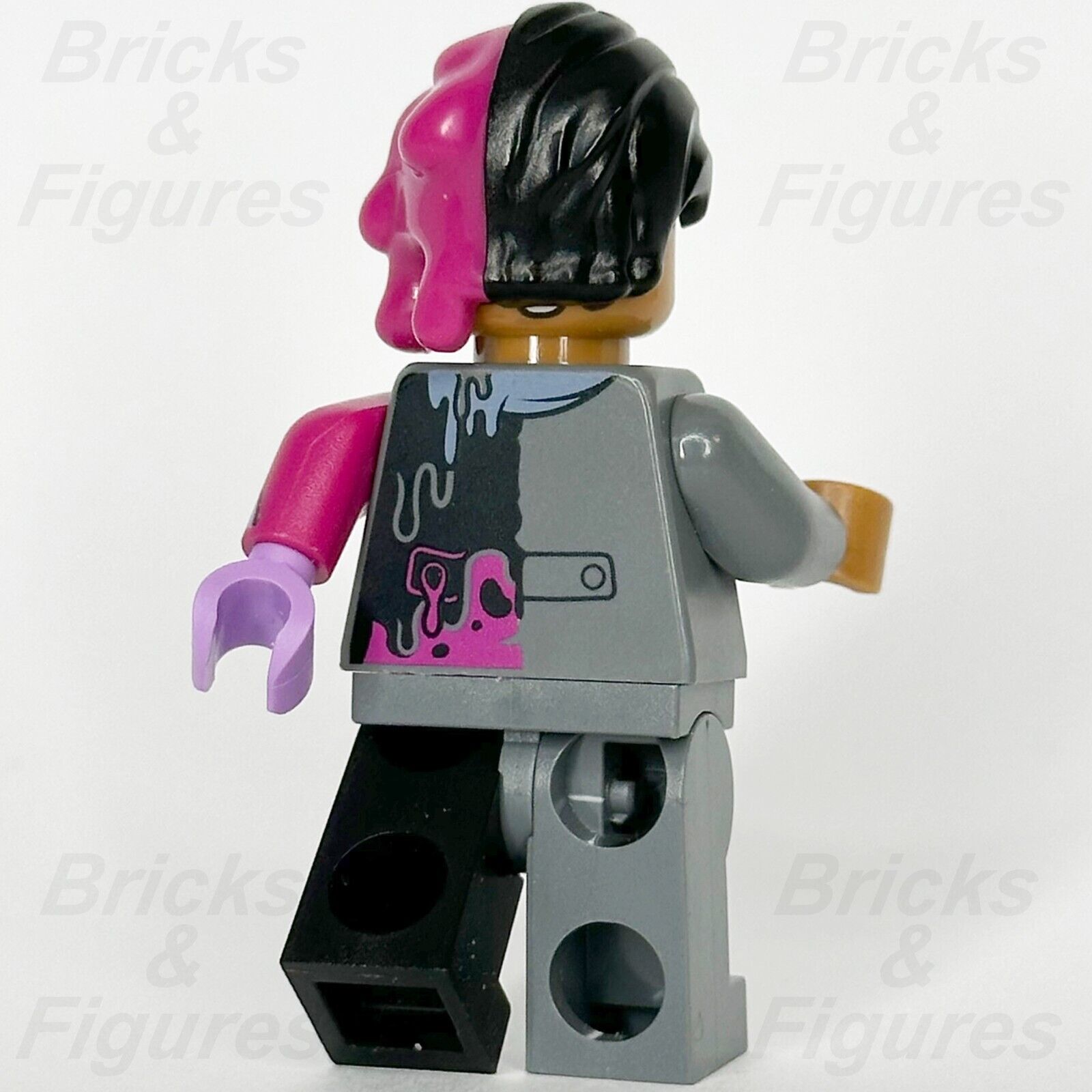 LEGO Super Heroes Two-Face Minifigure The Batman Movie DC 70915 sh0395 Minifig - Bricks & Figures