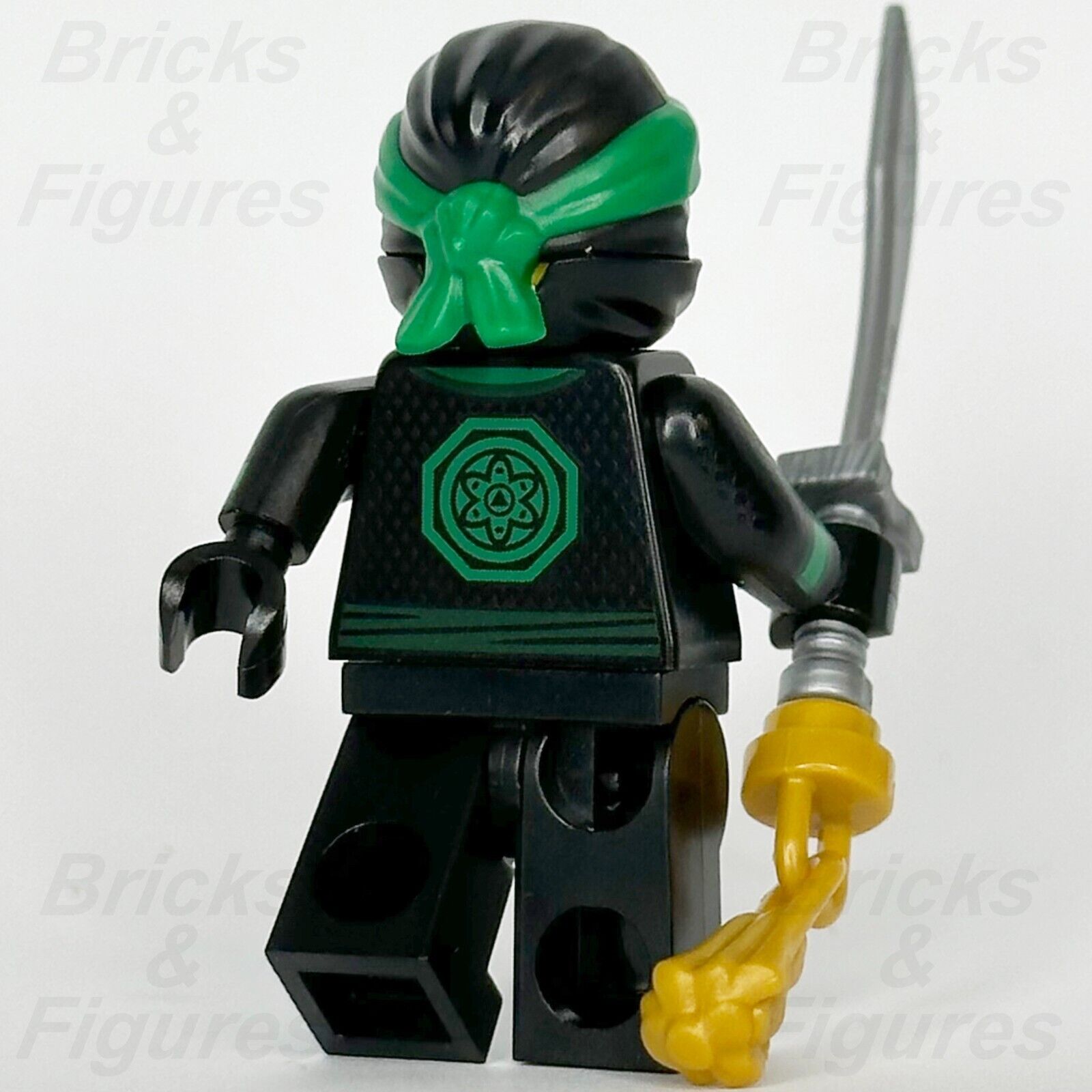 LEGO Ninjago Lloyd Garmadon Minifigure Movie Green Ninja with Sword Only 71019