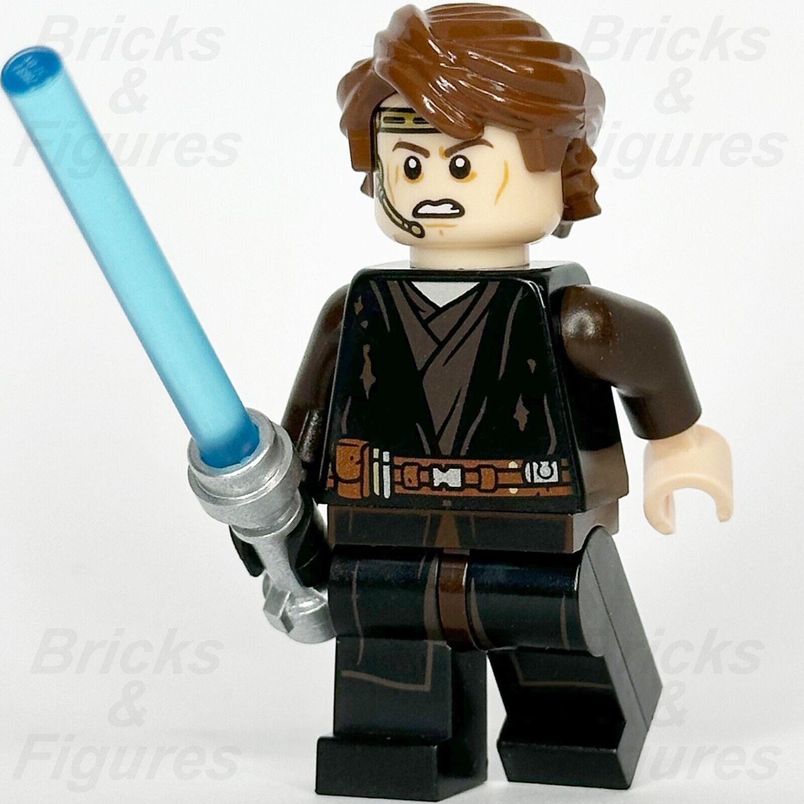 LEGO Star Wars Anakin Skywalker Minifigure Dirt Stains & Headset 75281 sw1095