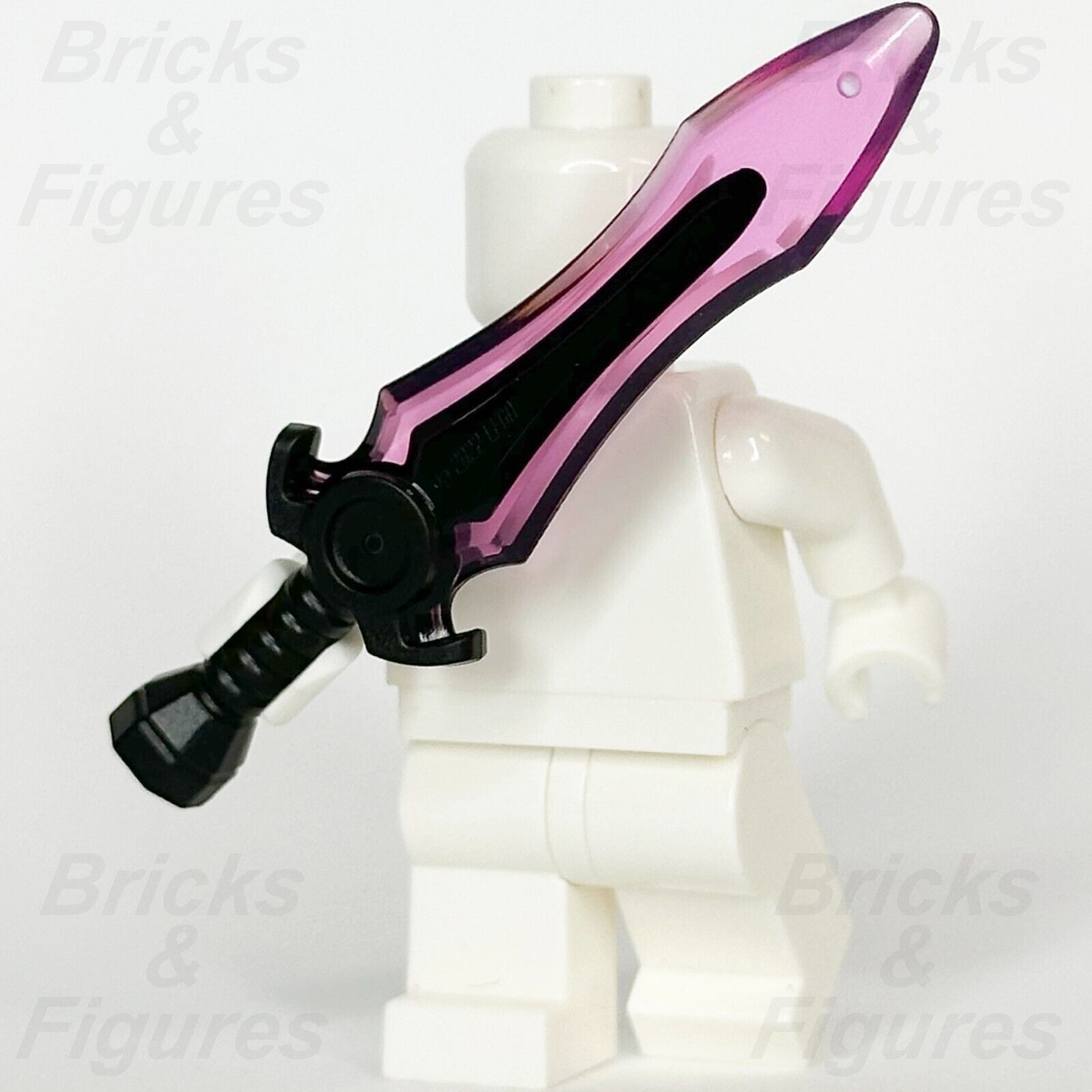 LEGO Dreamzzz Knightmare King Sword Minifigure Weapon Part Pink & Black Blade - Bricks & Figures