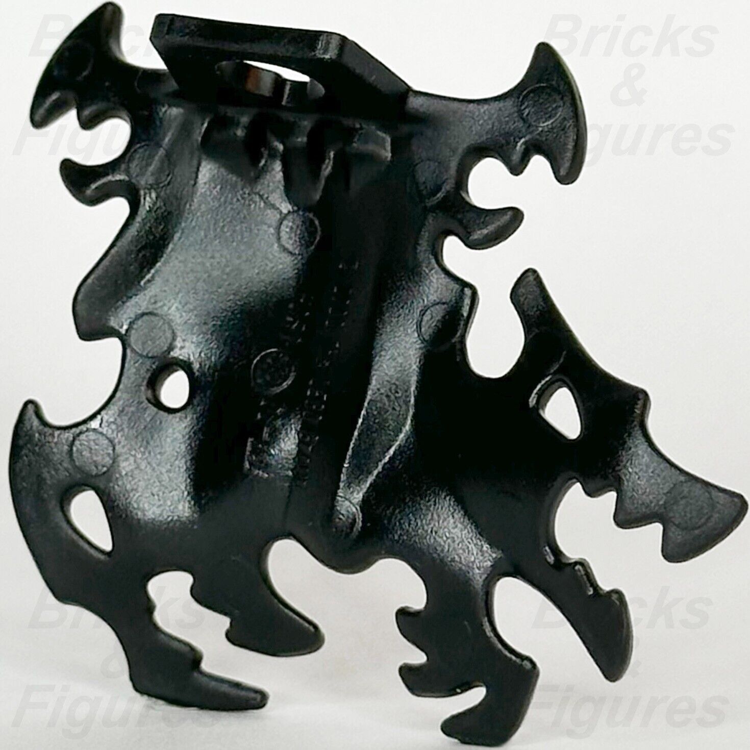 LEGO Dreamzzz Nightmare King Cape Minifigure Part Black Dragon Head 4057 71469 - Bricks & Figures