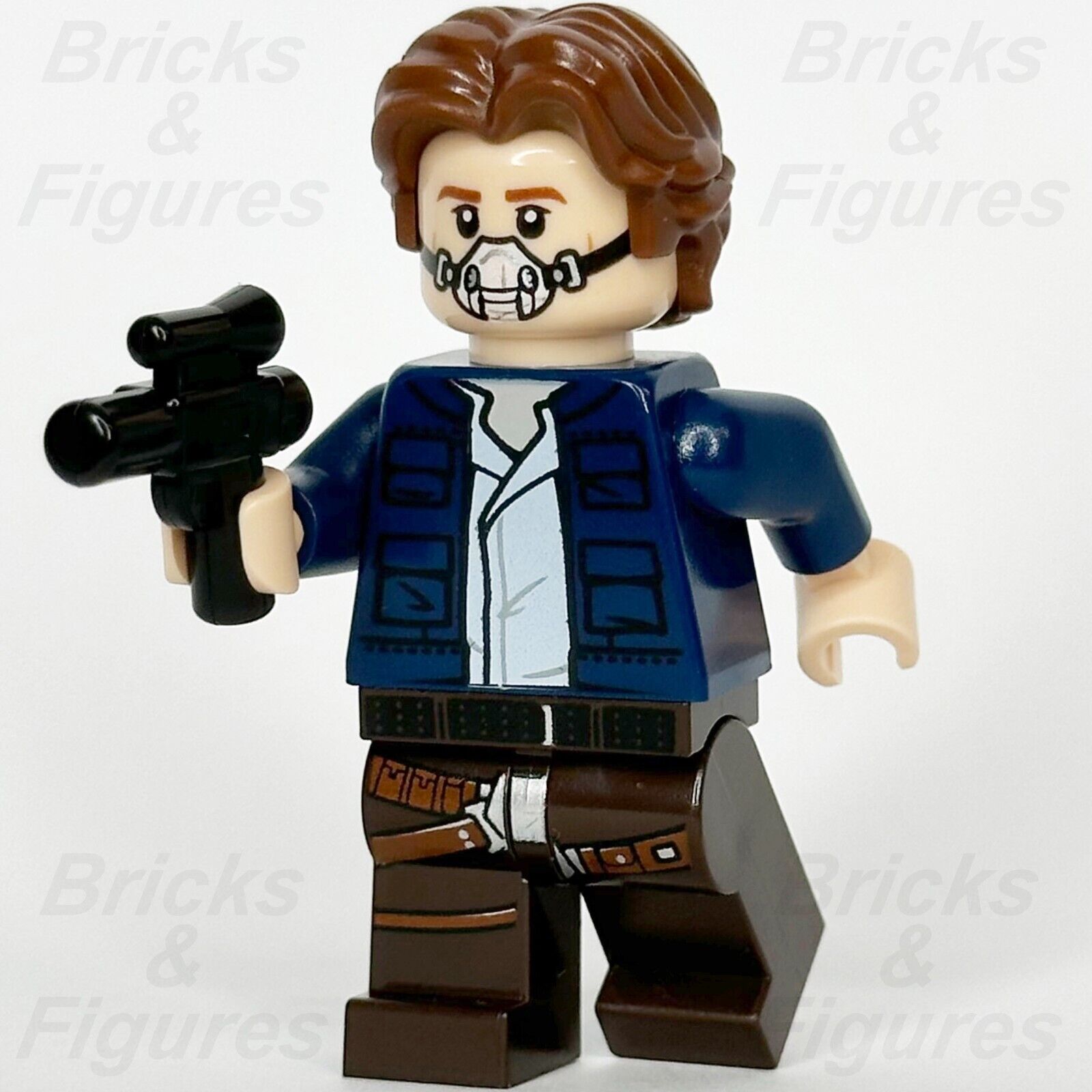 LEGO Star Wars Han Solo Minifigure Breathing Mask Pattern Captain 75192 sw0879