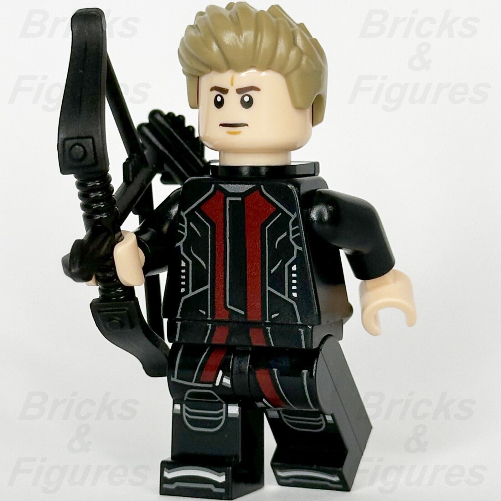 LEGO Super Heroes Hawkeye Minifigure Age of Ultron Marvel w/ Bow 76269 sh0969 - Bricks & Figures