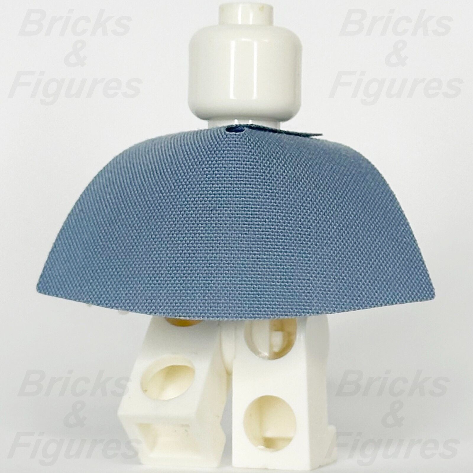 LEGO Minifigure Cape Cloth Part Sand Blue Very Short Body Wear Fabric 99464 - Bricks & Figures