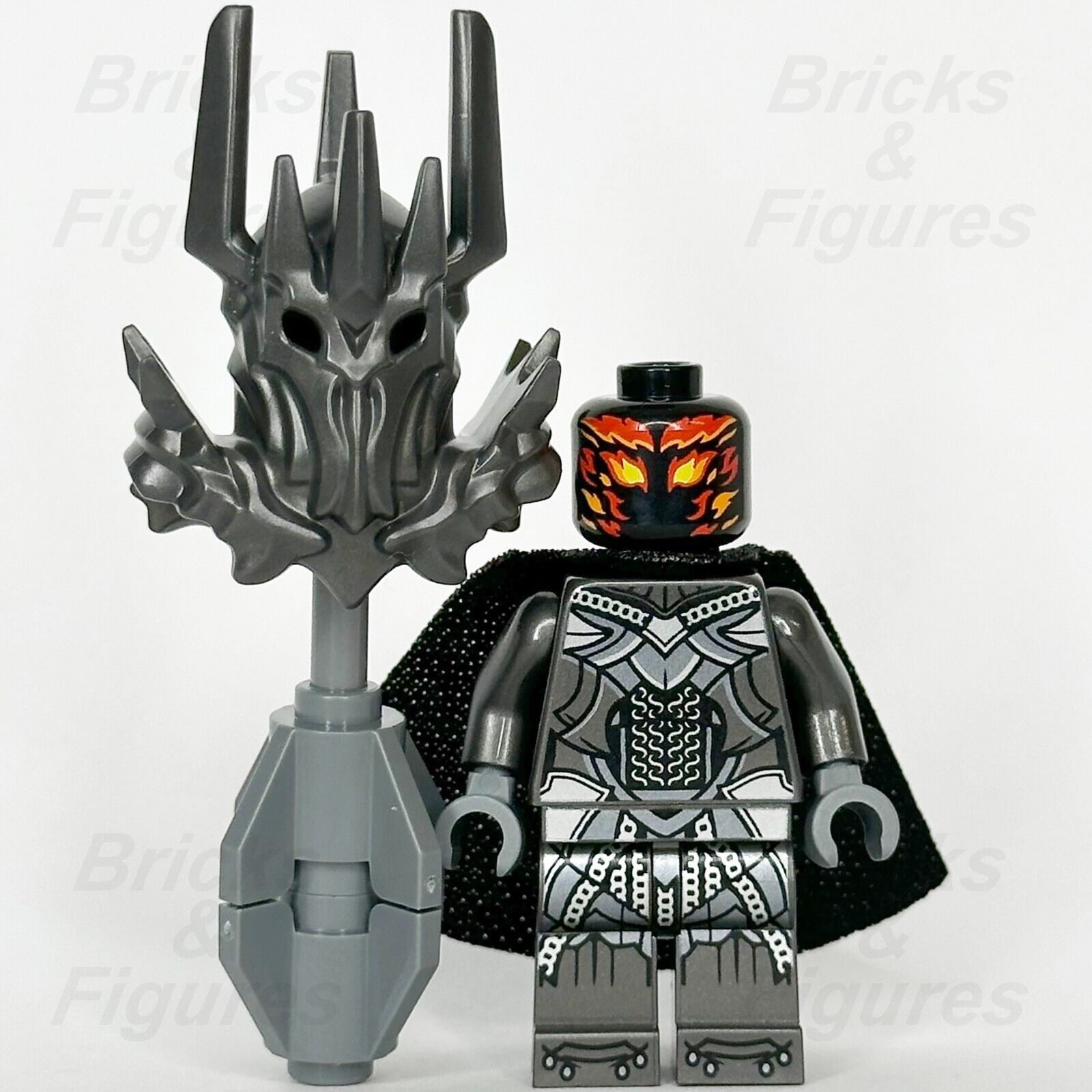 LEGO The Lord of the Rings Sauron Minifigure Dark Lord The Hobbit 10333 lor139 - Bricks & Figures