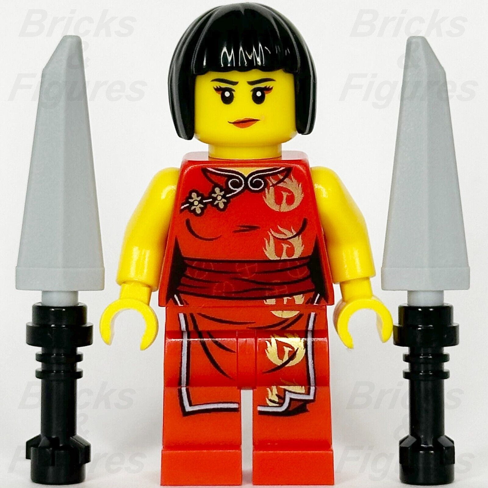 LEGO Ninjago Nya Minifigure The Golden Weapons Red Robe 2507 2505 2172 njo012 - Bricks & Figures