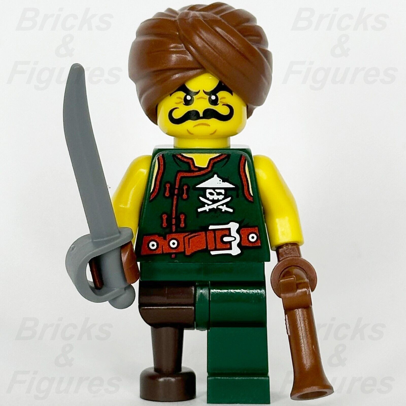 LEGO Ninjago Sky Pirate Minifigure Foot Soldier w/ Turban Peg Leg 853544 njo231