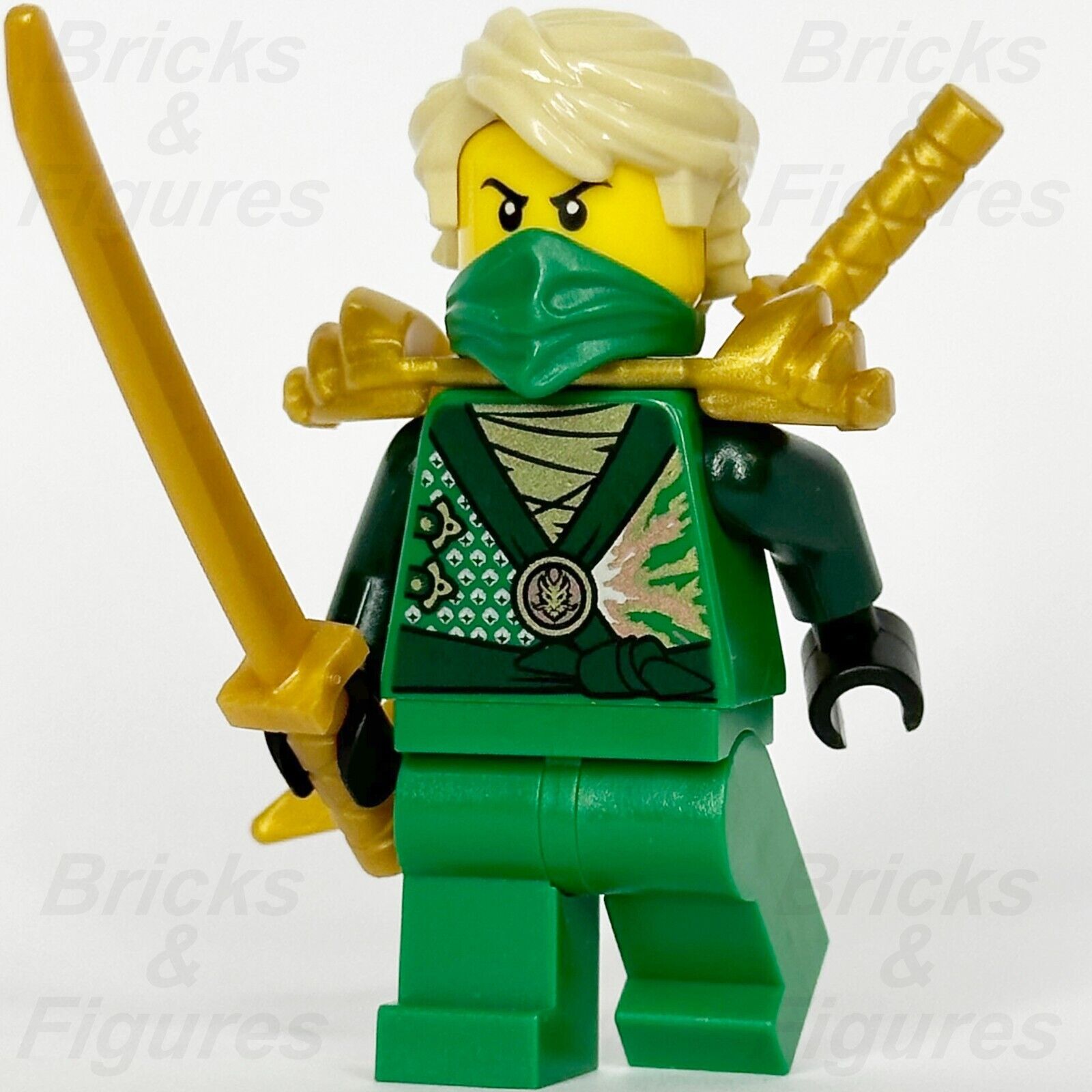 LEGO Ninjago Lloyd Minifigure Techno Robe Rebooted The Green Ninja 70722 njo087