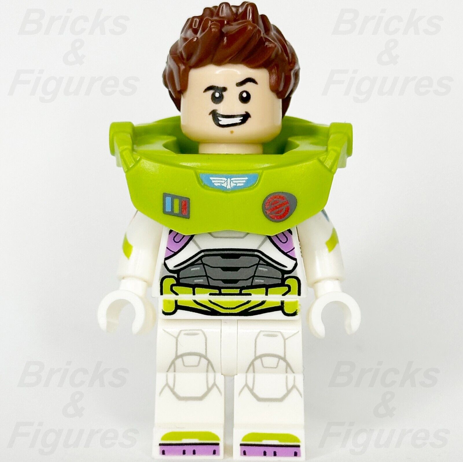 LEGO Disney Buzz Lightyear Minifigure Star Command Suit Hair Toy 76830 dis070