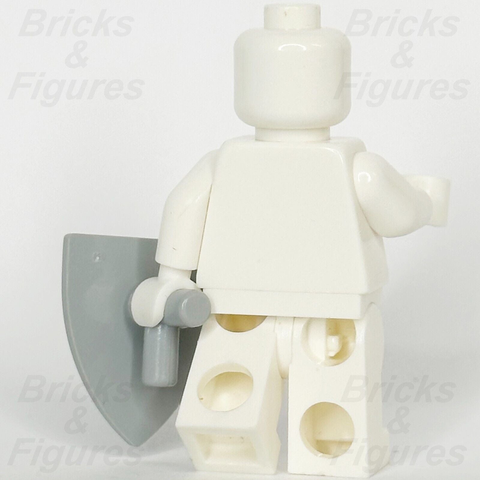 LEGO Castle Shield Minifigure Weapon Part Gold Armoured Horse on Green 8813 8821 - Bricks & Figures