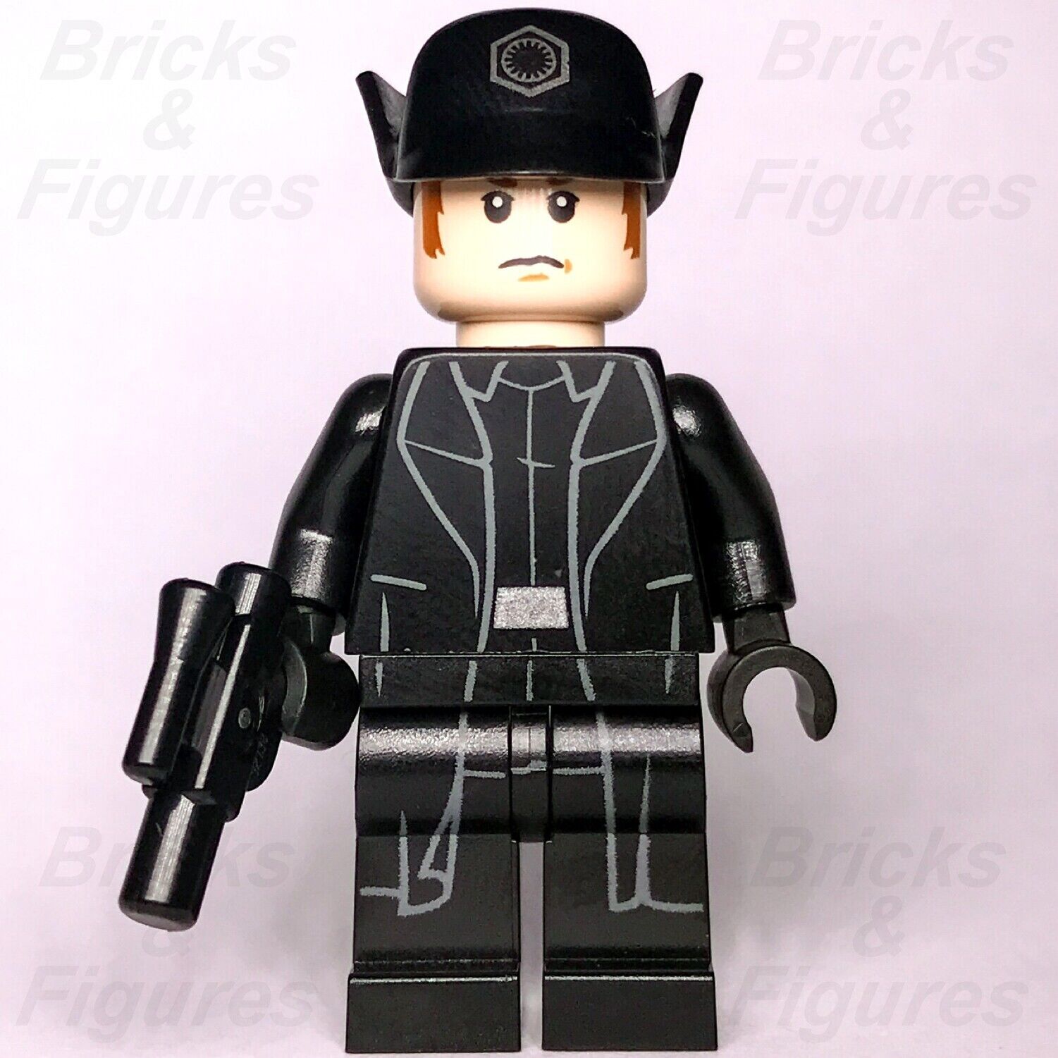 LEGO Star Wars General Hux Minifigure The Force Awakens First Order 75104 sw0662 - Bricks & Figures