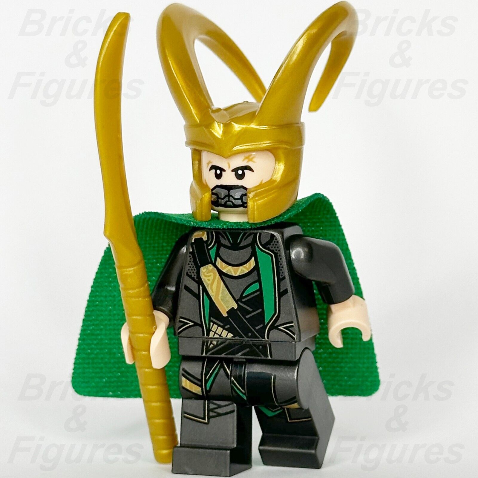 LEGO Super Heroes Loki Minifigure Avengers Marvel Odinson 76248 76269 sh0860 - Bricks & Figures