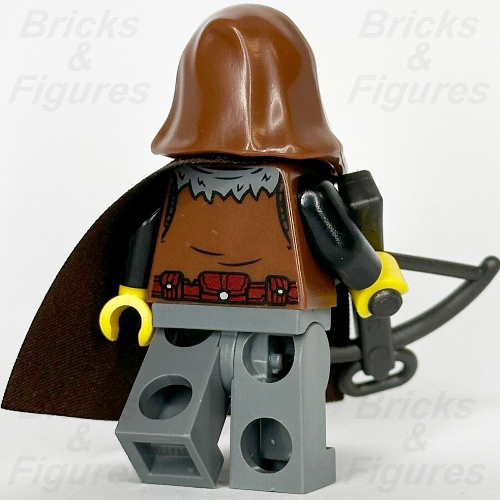 LEGO Castle Wolfpack Minifigure Bandit Crook Thief Cape Hood 10332 cas585