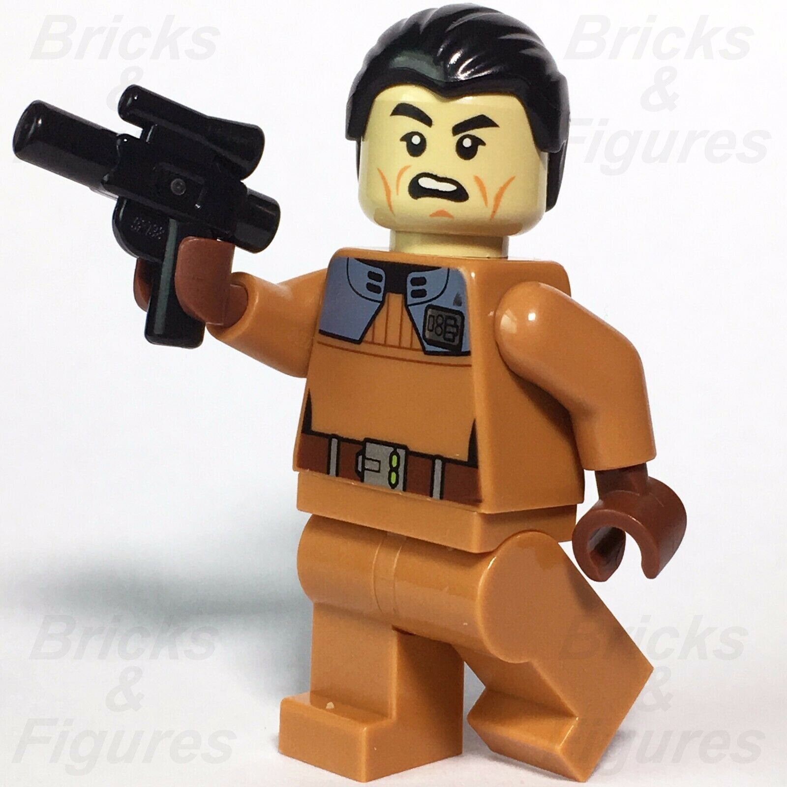 LEGO Star Wars Commander Sato Minifigure Rebels Jun Sato 75158 sw0758 Minifig - Bricks & Figures