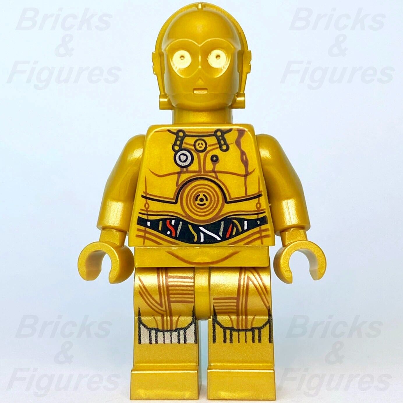 LEGO Star Wars C-3PO Minifigure Restraining Bolt Protocol Droid 75059 sw0561