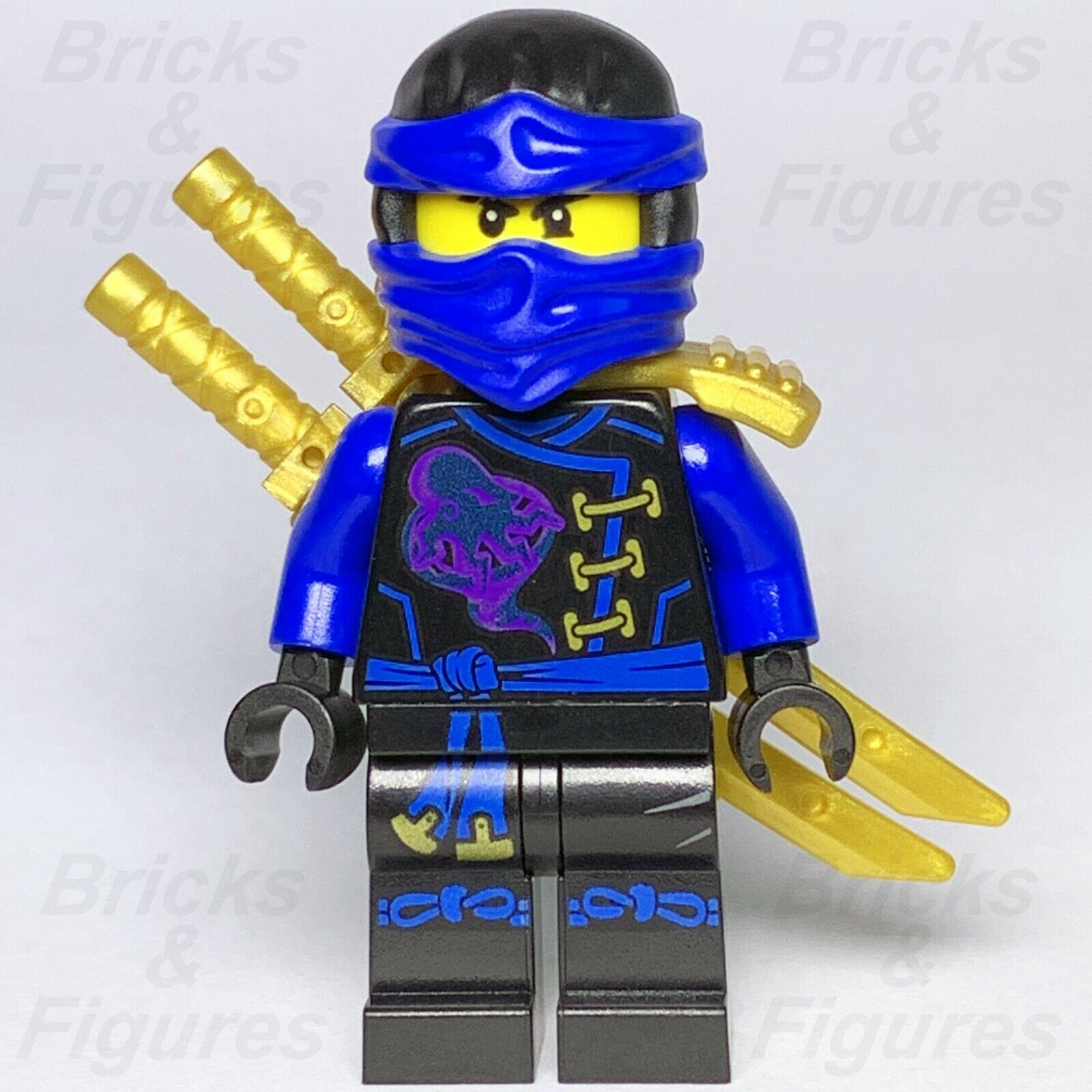 LEGO Ninjago Jay Minifigure Skybound Lightning Master Blue Ninja 70602 njo210 - Bricks & Figures