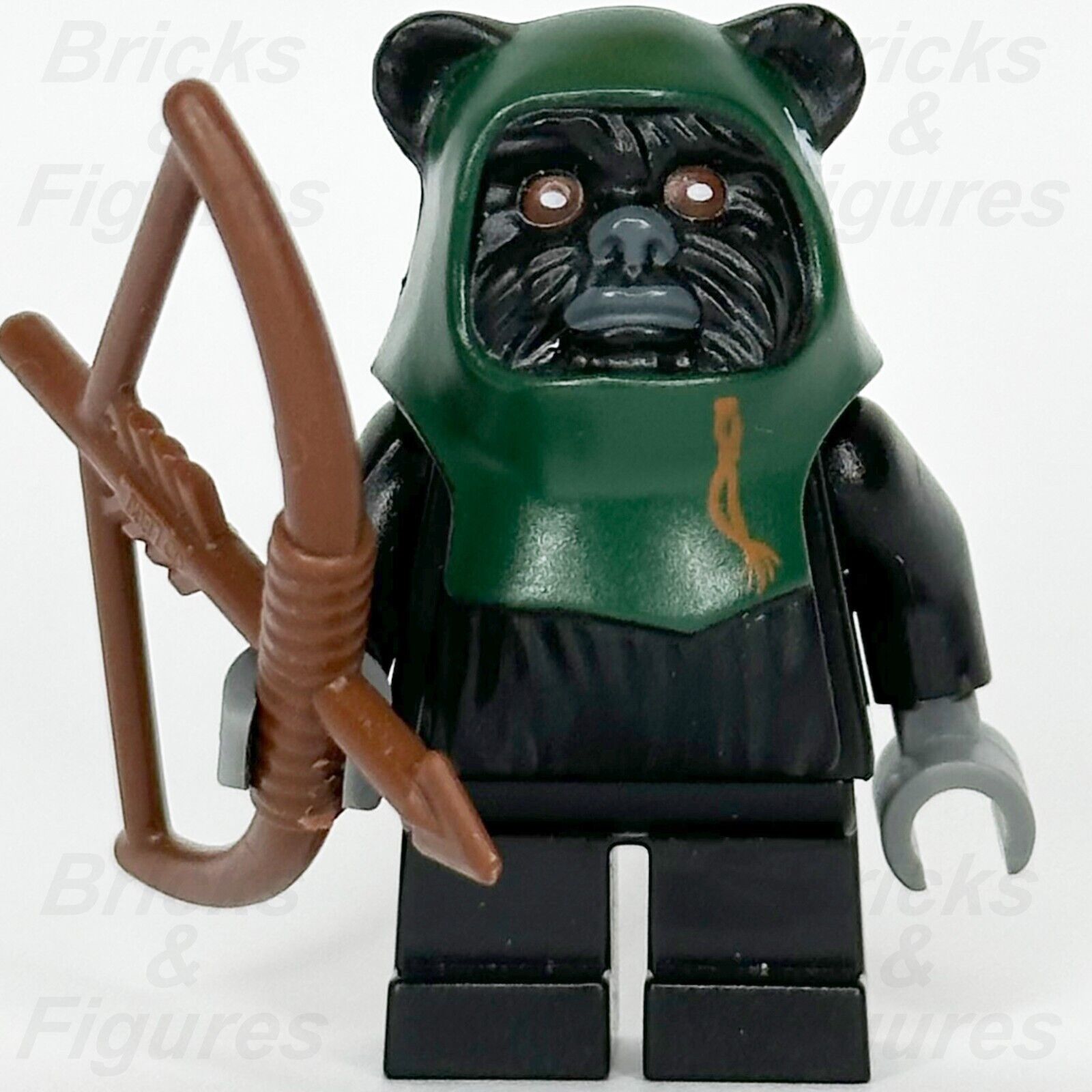 LEGO Star Wars Tokkat Minifigure Ewok Warrior Return of the Jedi 7956 sw0339 - Bricks & Figures