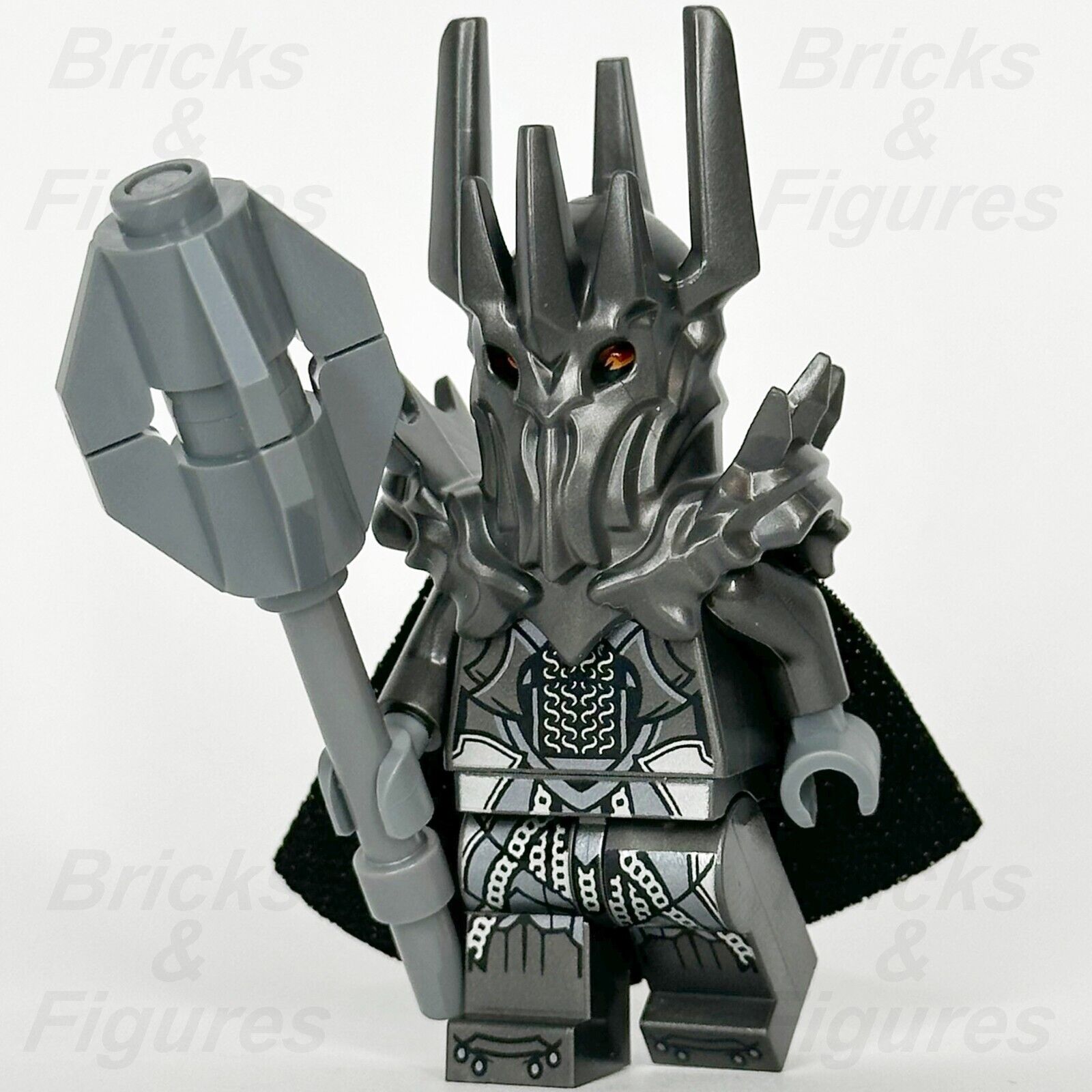 LEGO The Lord of the Rings Sauron Minifigure Dark Lord The Hobbit 10333 lor139 - Bricks & Figures