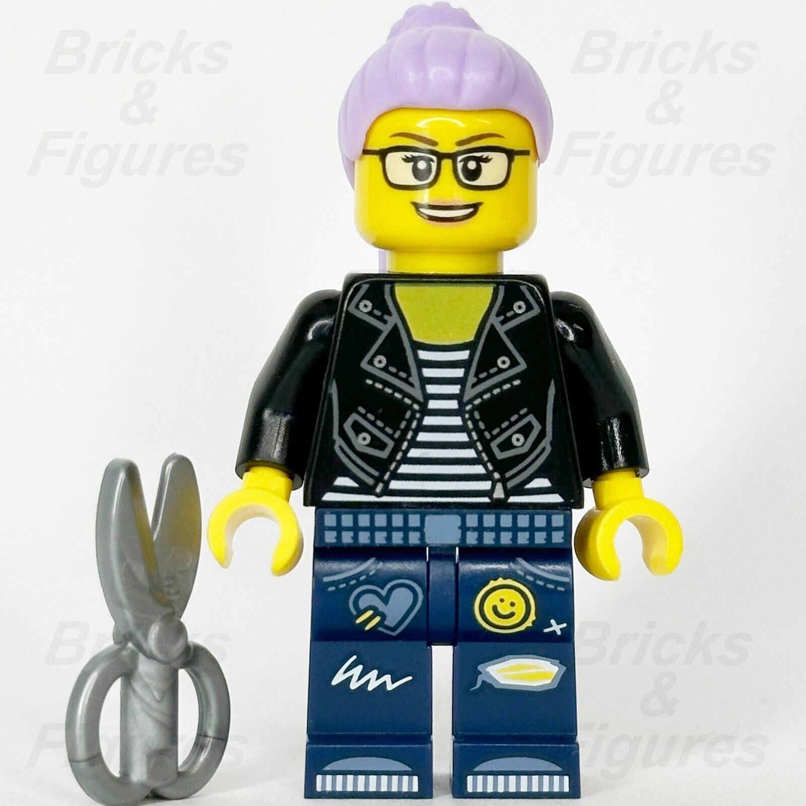 LEGO Hairstylist Minifigure & Scissors Hairdresser Build-A-Minifigure BAM 2024