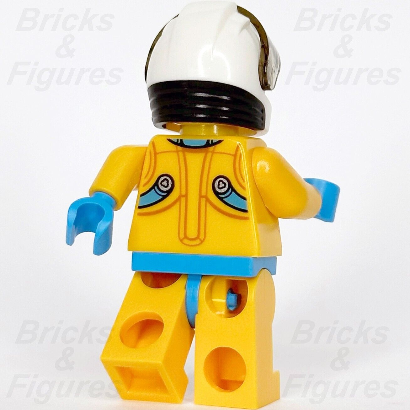 LEGO City Lunar Research Astronaut Minifigure Space Port Lieutenant Jamie 60354 - Bricks & Figures