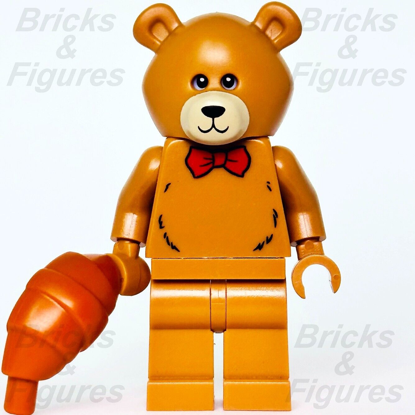 LEGO Bow Tie Bear w/ Croissant Part Build-A-Minifigure BAM 2022 hol240 Costume - Bricks & Figures