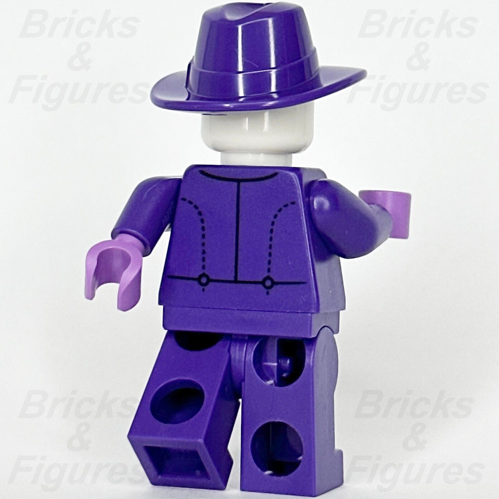 LEGO Super Heroes The Joker Minifigure DC Tim Burton's Batman 76265 sh900 Hat - Bricks & Figures