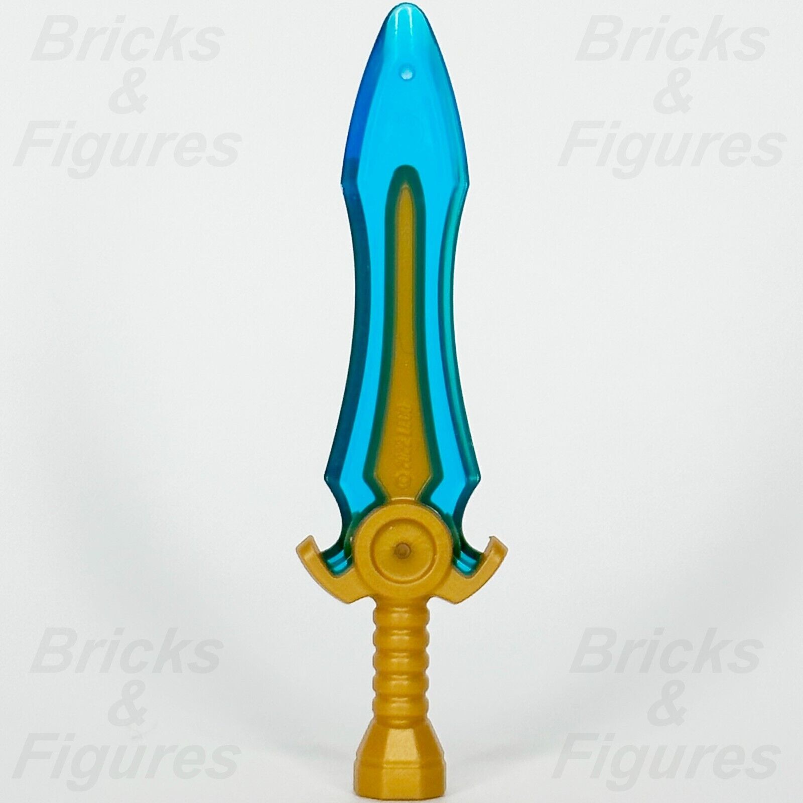 LEGO Dreamzzz Izzie's Sword Minifigure Weapon Part Blue & Gold Blade 1996pb01 - Bricks & Figures