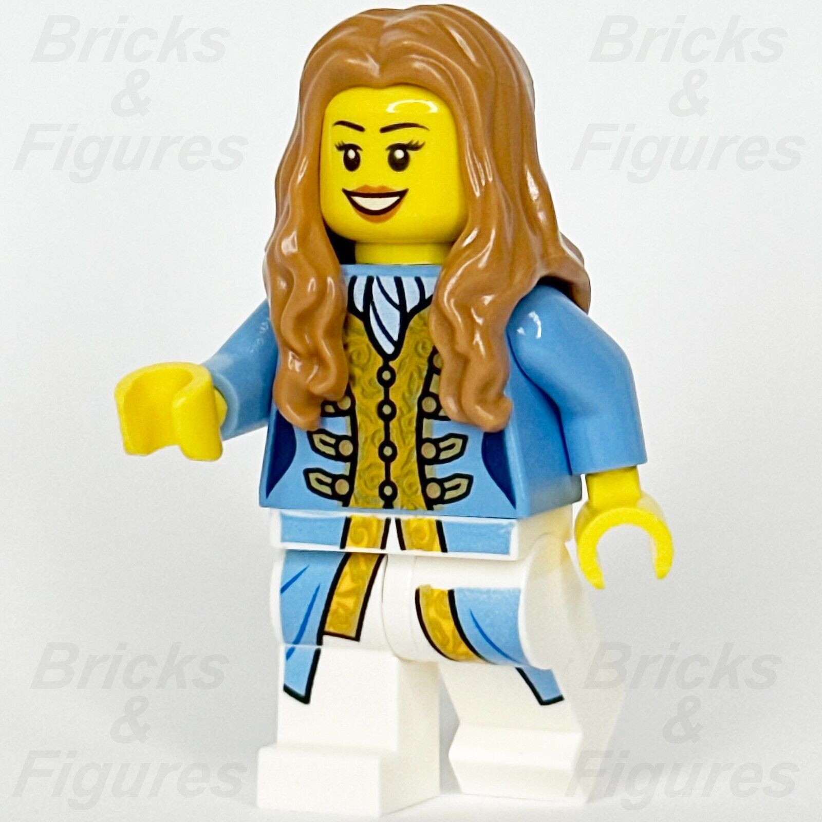 LEGO Pirates Bluecoat Governor's Daughter Minifigure Imperial 70412 pi157 - Bricks & Figures