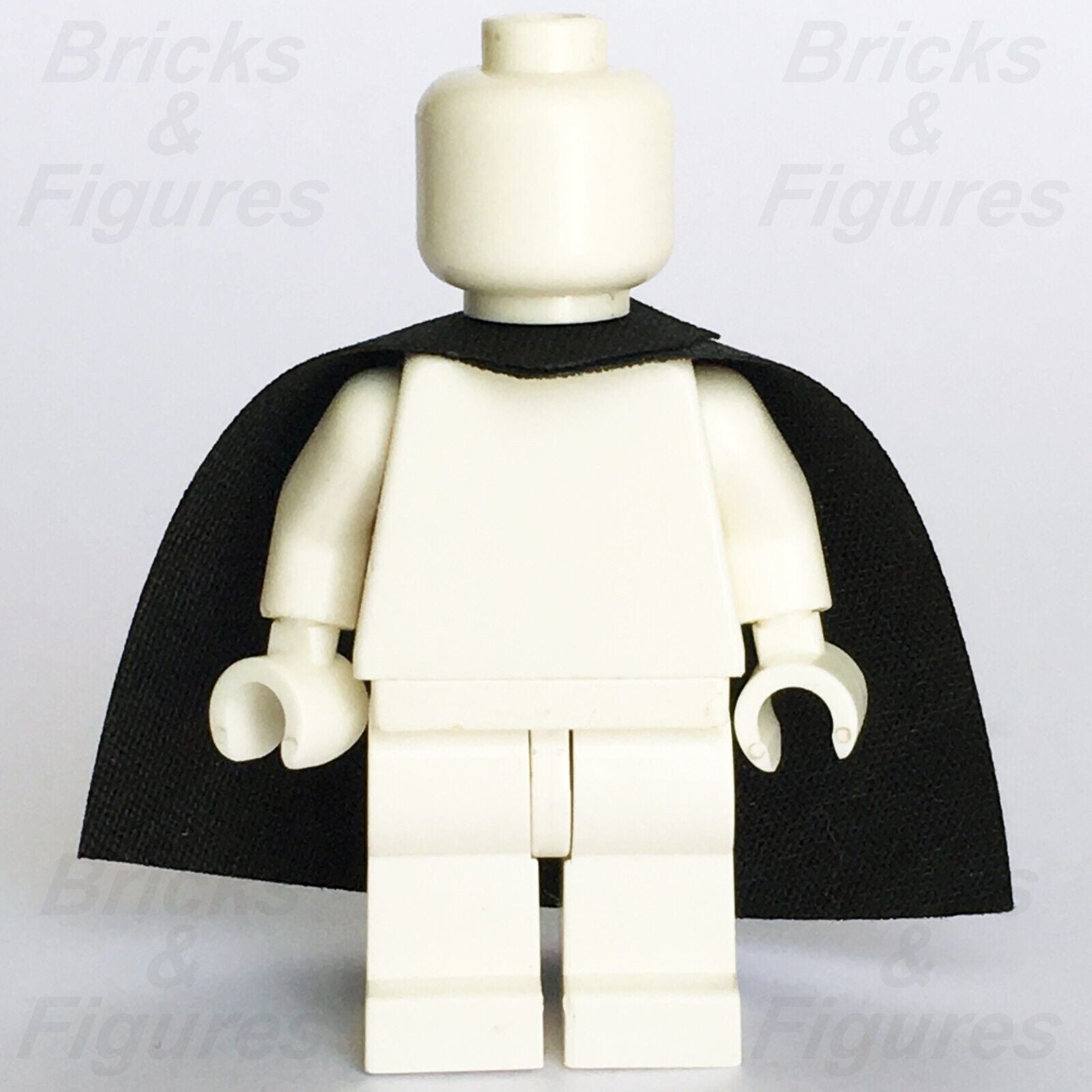 LEGO Black Minifigure Cape x 2 Cloth Traditional Starched Body Wear Part 522 - Bricks & Figures