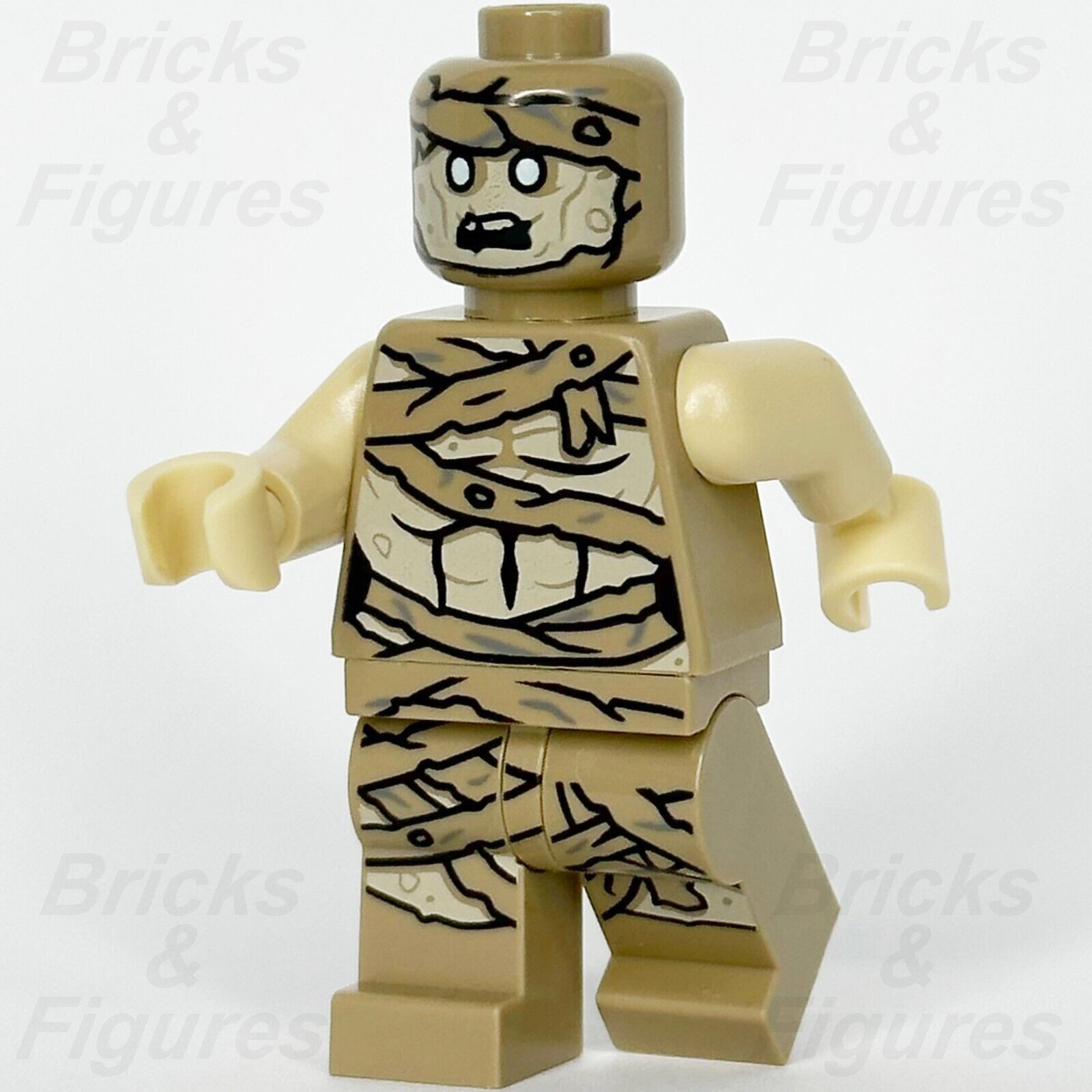 LEGO Indiana Jones Mummy Minifigure Raiders of the Lost Ark 77013 iaj052 Minifig - Bricks & Figures