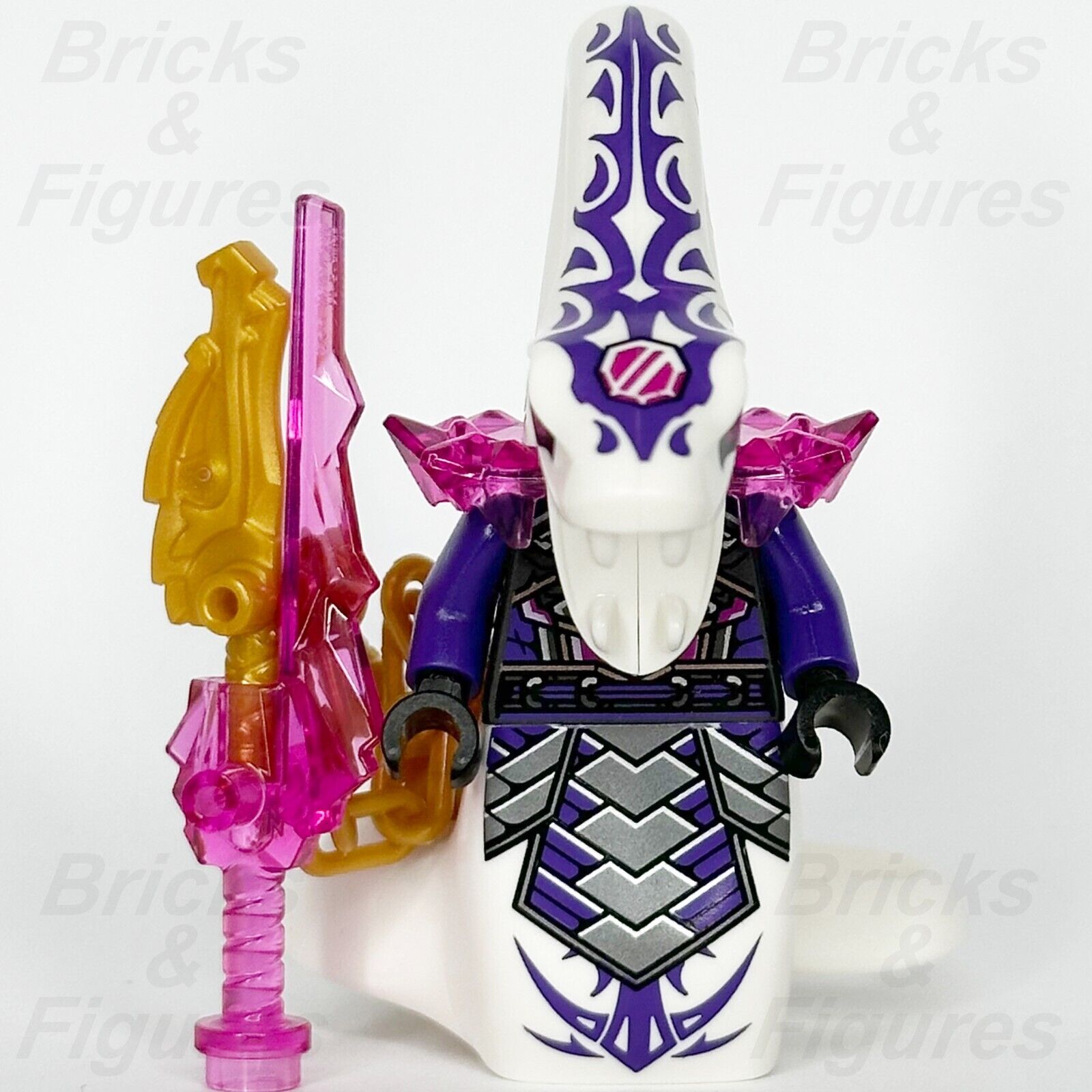 LEGO Ninjago General Pythor Minifigure Crystalized Chumsworth Snake 71