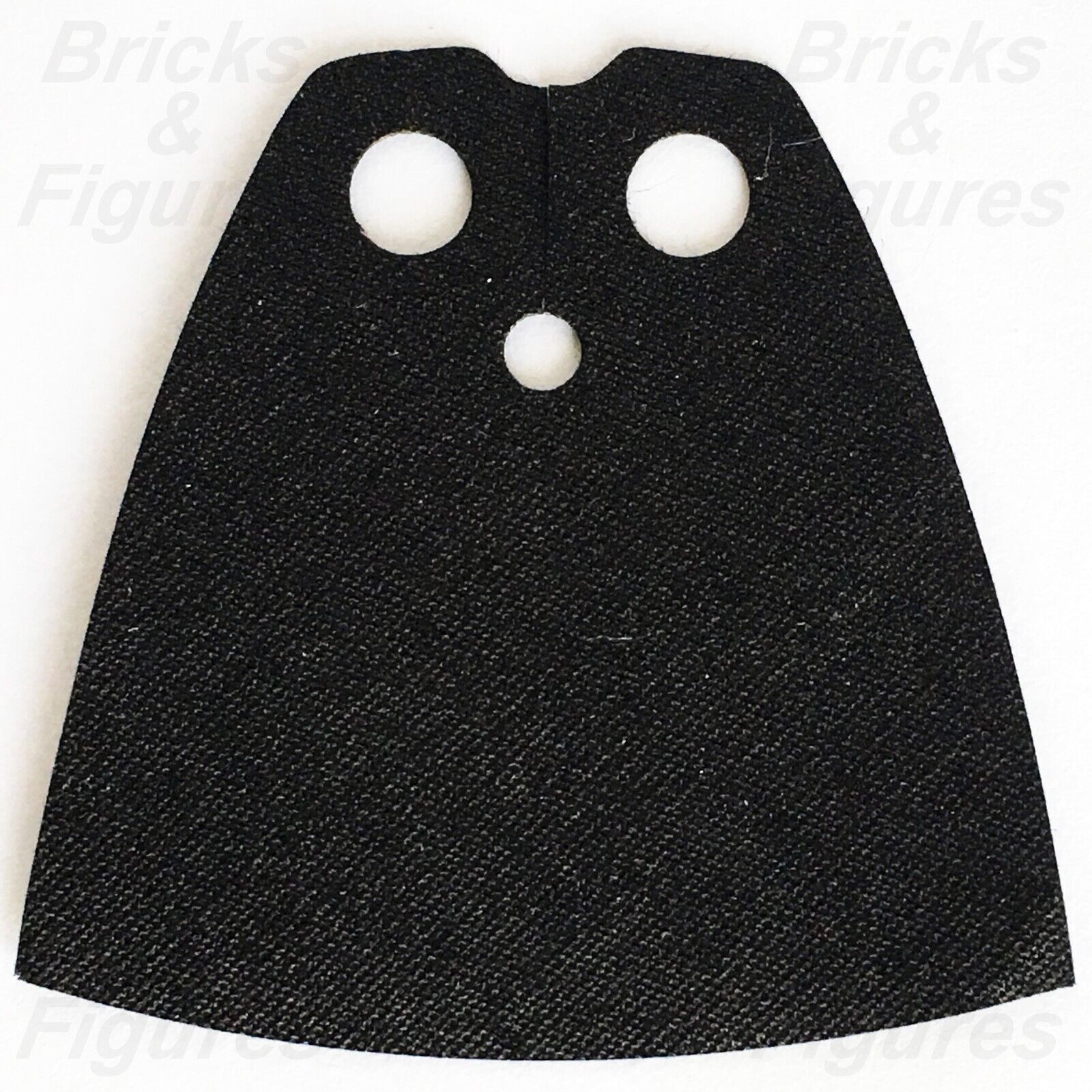 LEGO Black Minifigure Cape Cloth Traditional Starched Fabric Body Wear Part 522 - Bricks & Figures